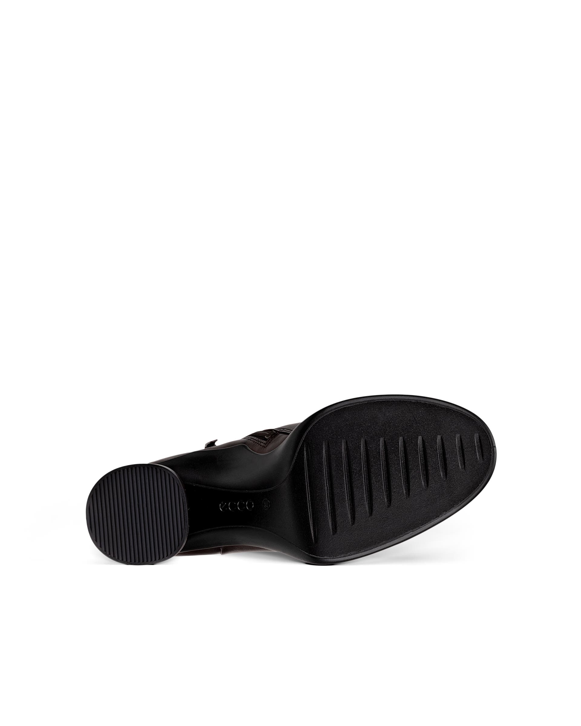 ECCO® SCULPTED LX 55 bottes mi-hautes en cuir pour femme - Marron - Sole