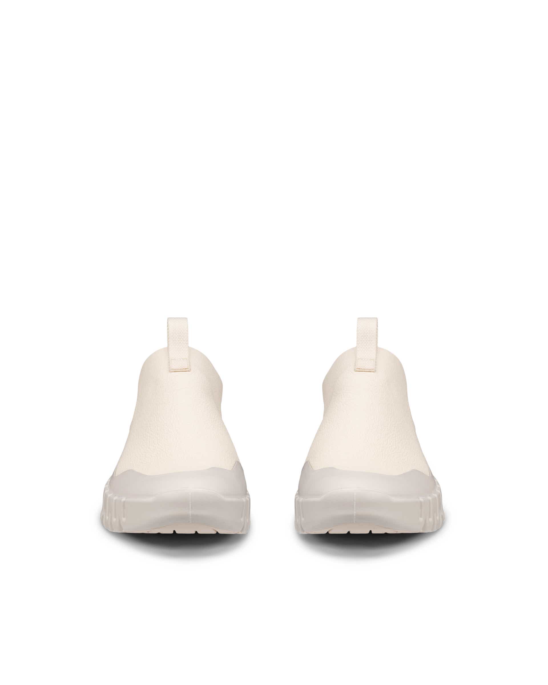 ECCO Gruuv ウィメンズ レザースニーカー - ベージュ - Front pair