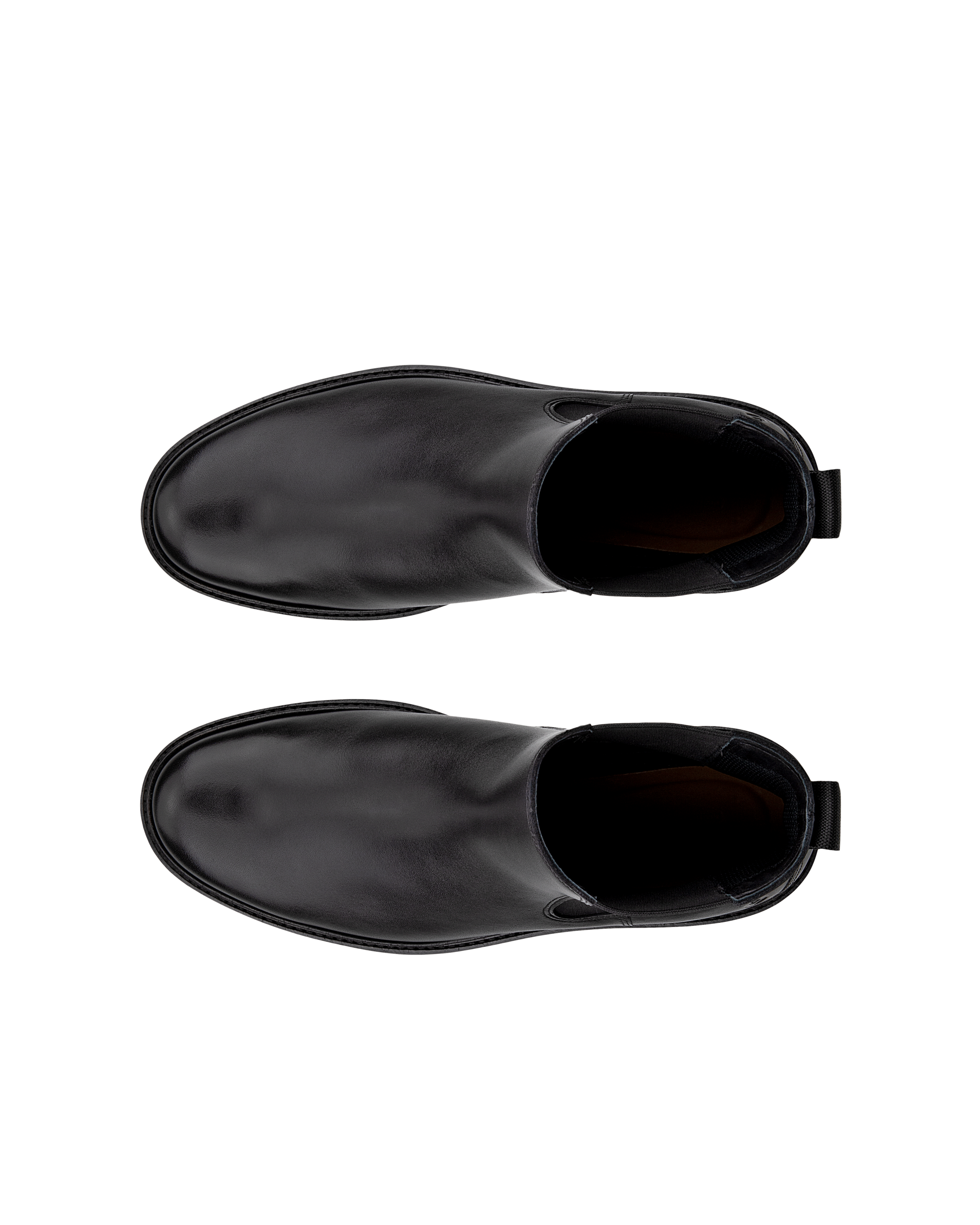 ECCO® Metropole London férfi bőr Chelsea bokacsizma - Fekete - Top left pair