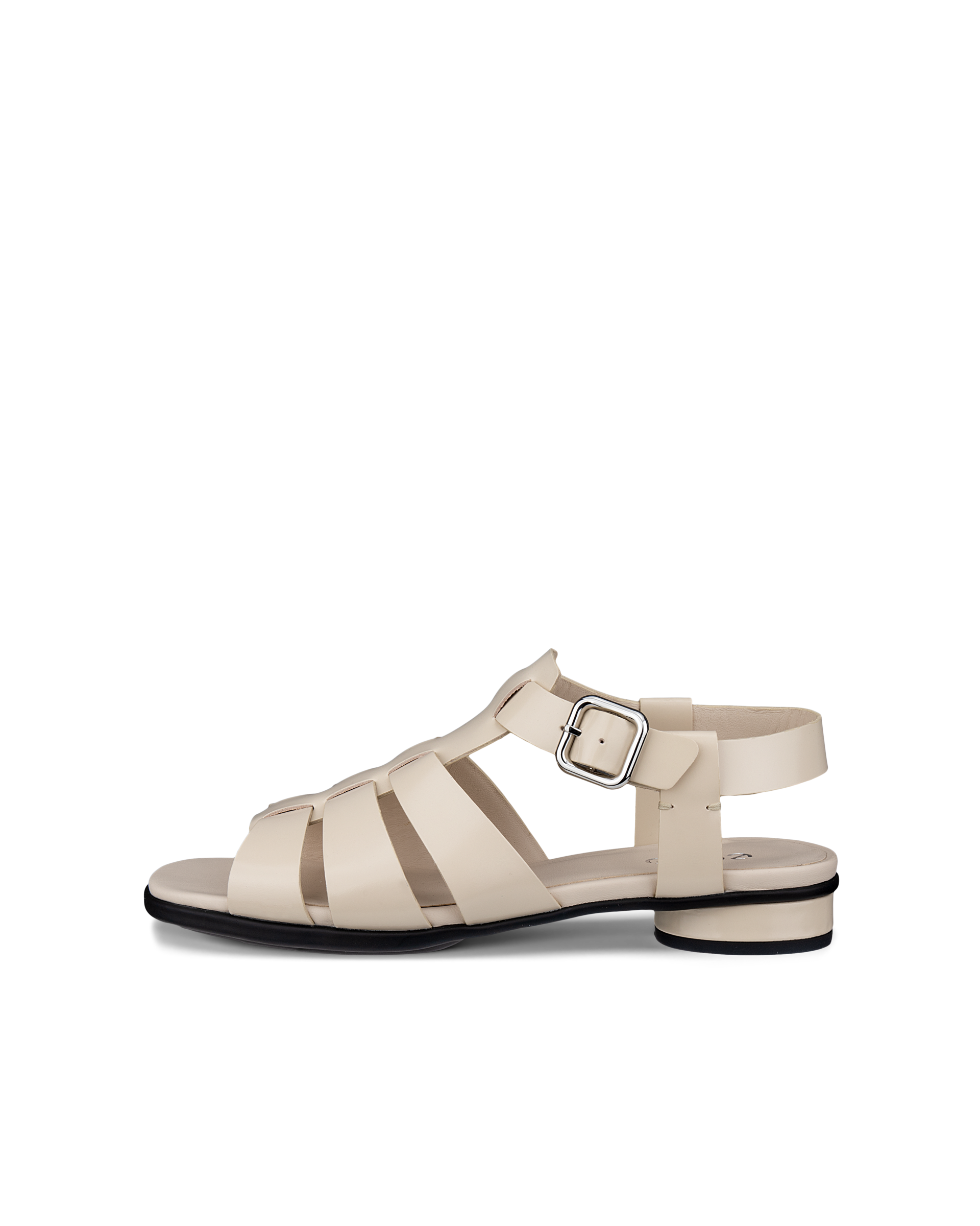 ECCO SCULPTED ALBA 25 - Women's Leather Heeled Sandal - Beige - 36