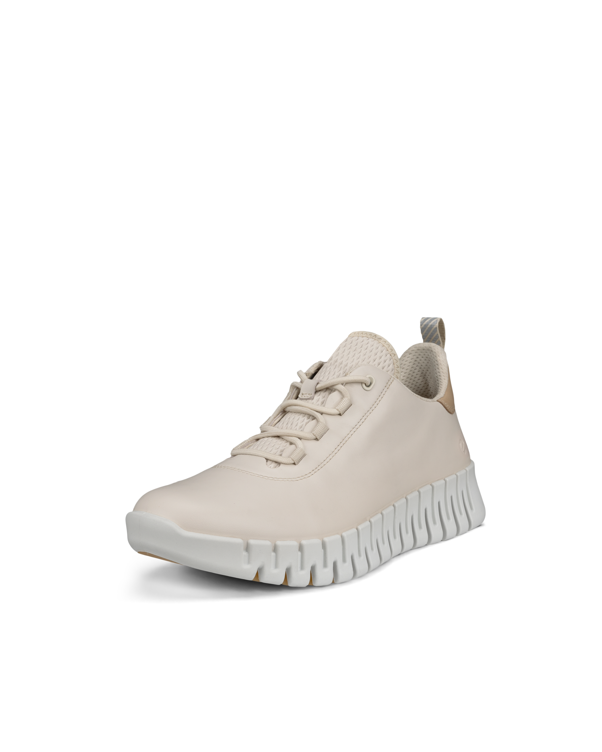 ECCO® Gruuv baskets en cuir pour femme - Beige - Main