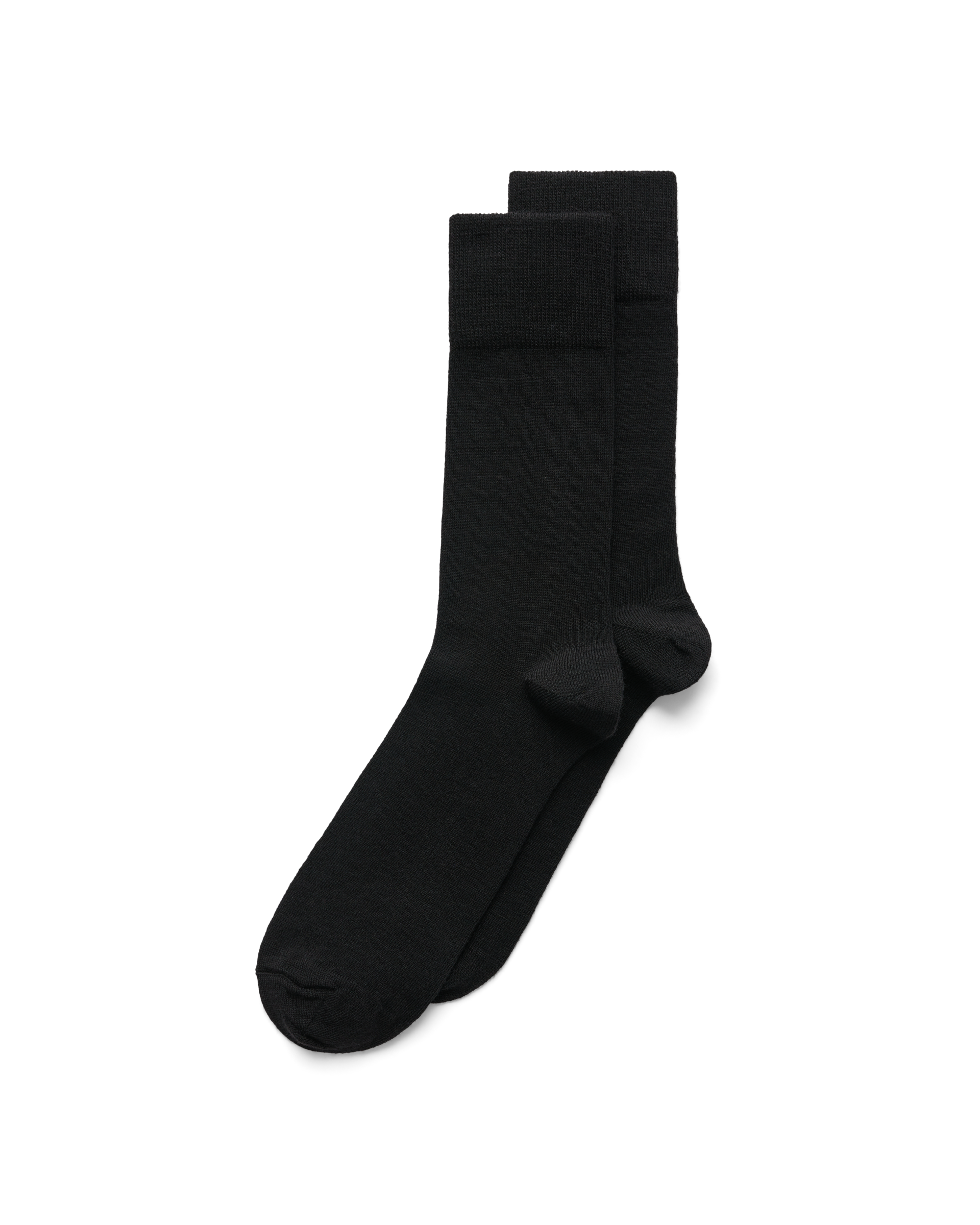 ECCO Classic Wool Mid Cut — Black