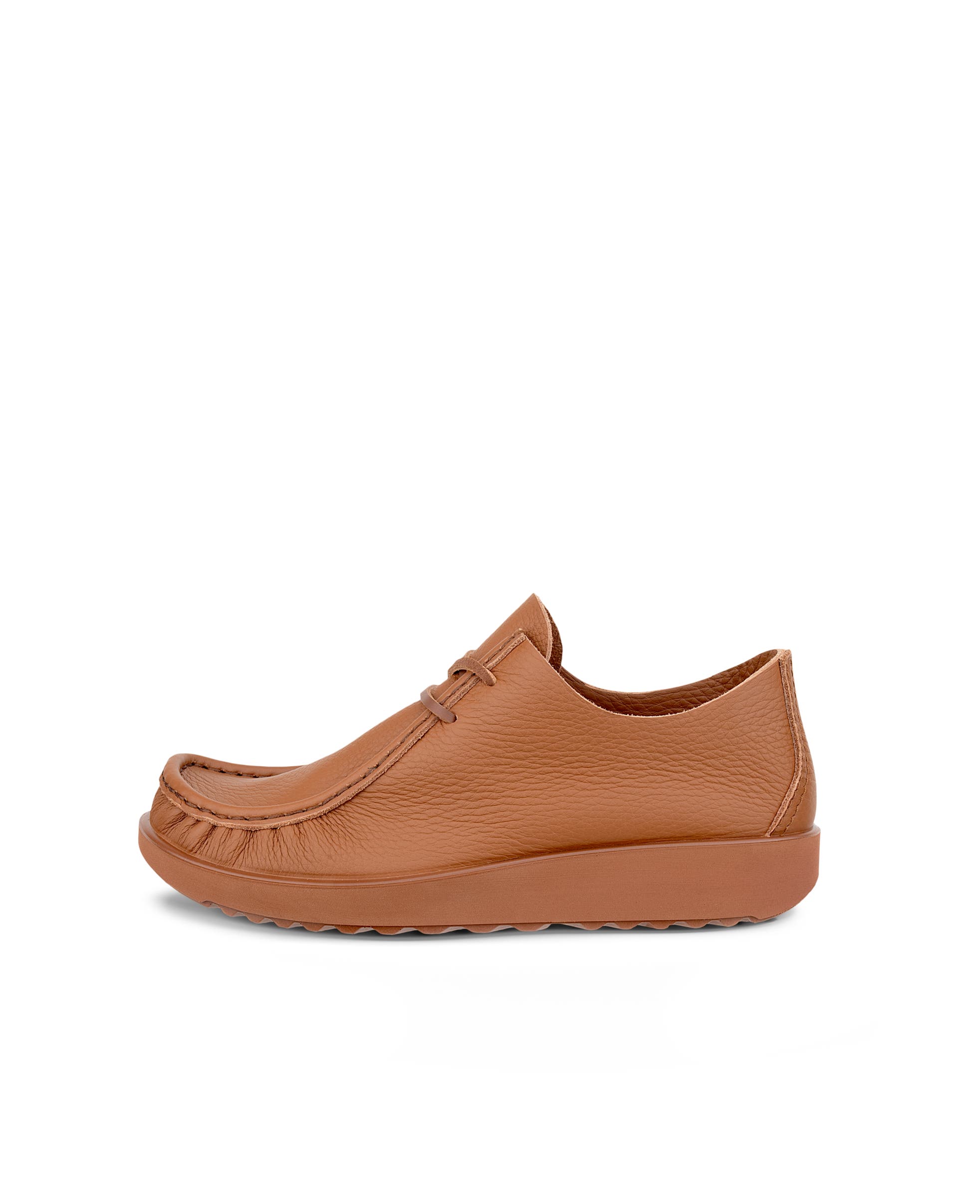 Sapatos atacadores couro homem ECCO® JOKE - Castanho - Outside