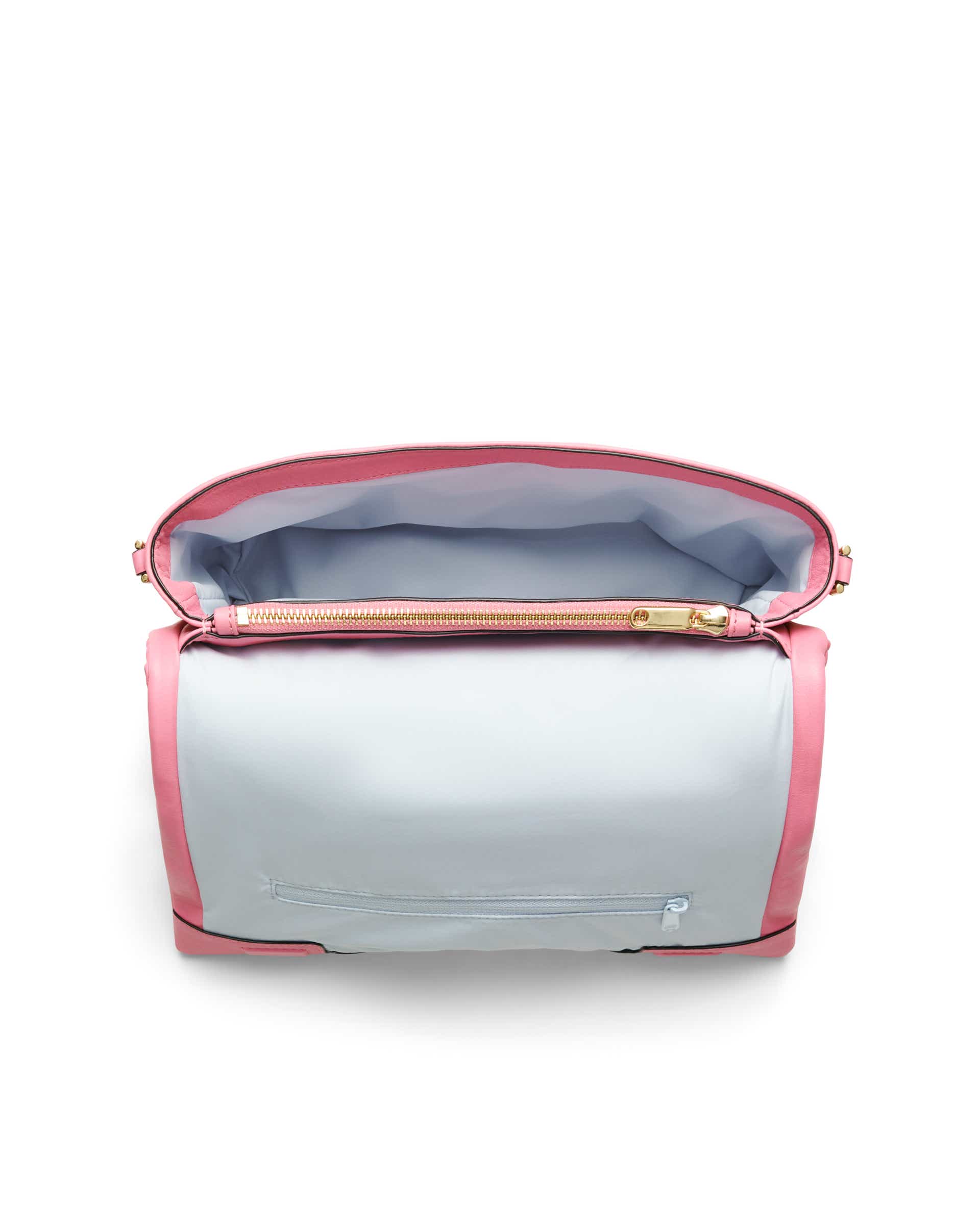 ECCO Pinch Large Soft レザーピンチクロスボディバッグ - ピンク - Birdeye