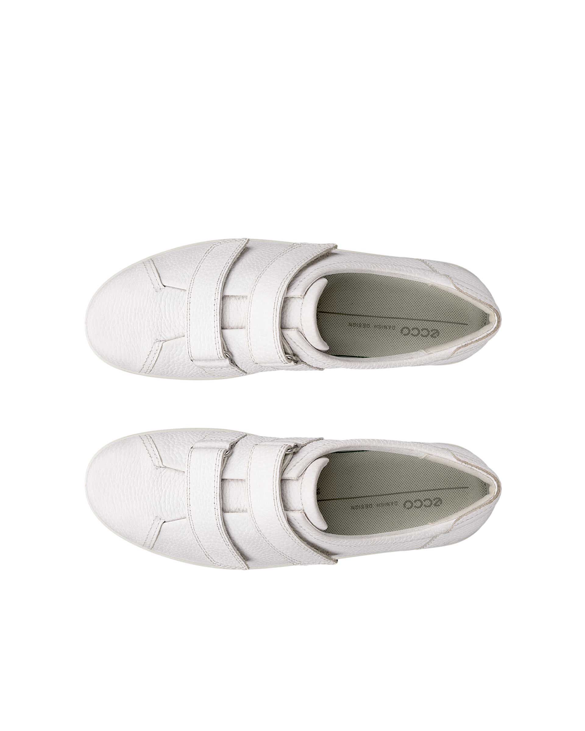 Sapato couro mulher ECCO® Soft 2.0 - Branco - Top left pair