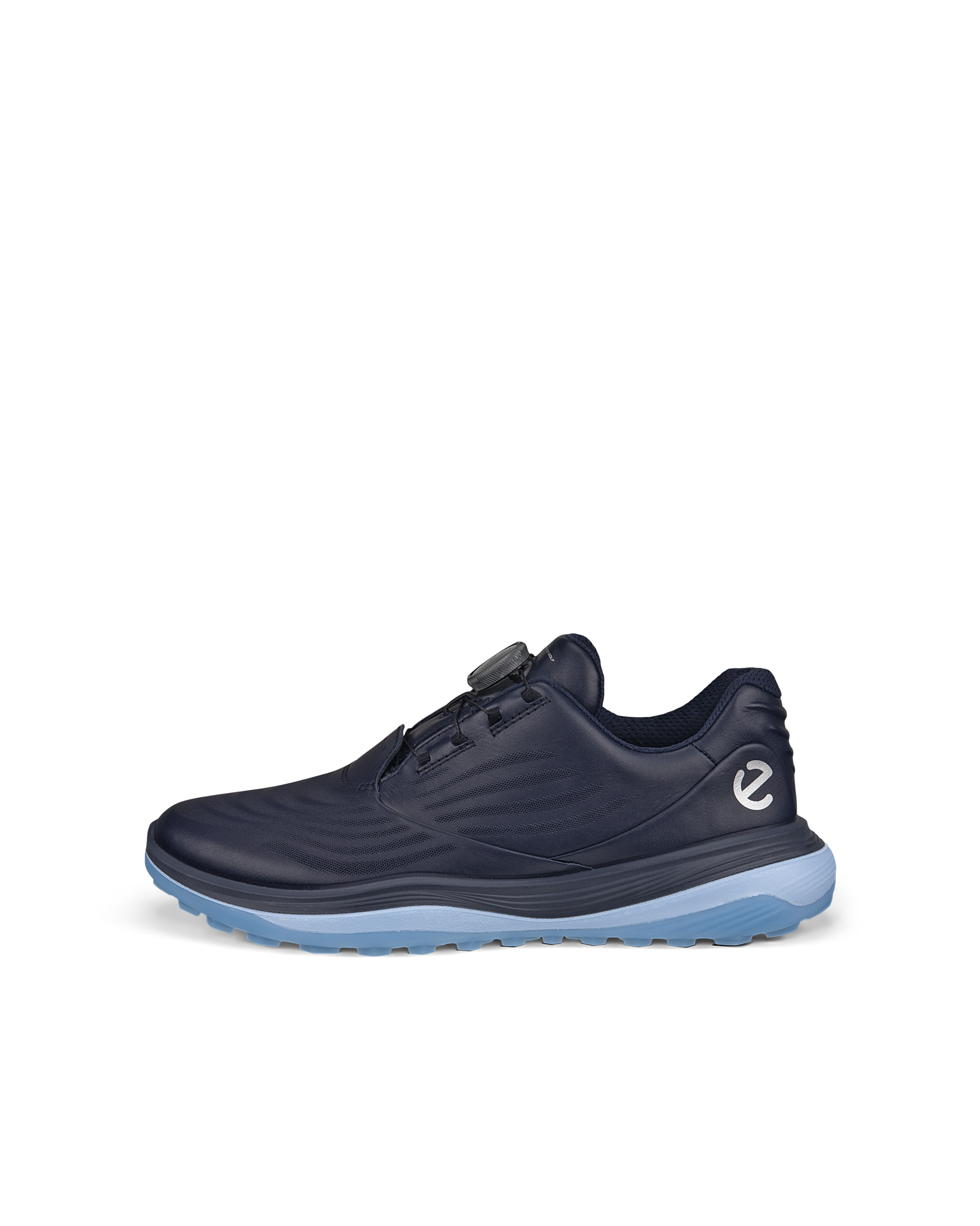 ECCO GOLF LT1 - Women's Leather Waterproof Golf Shoe - Blue - 41