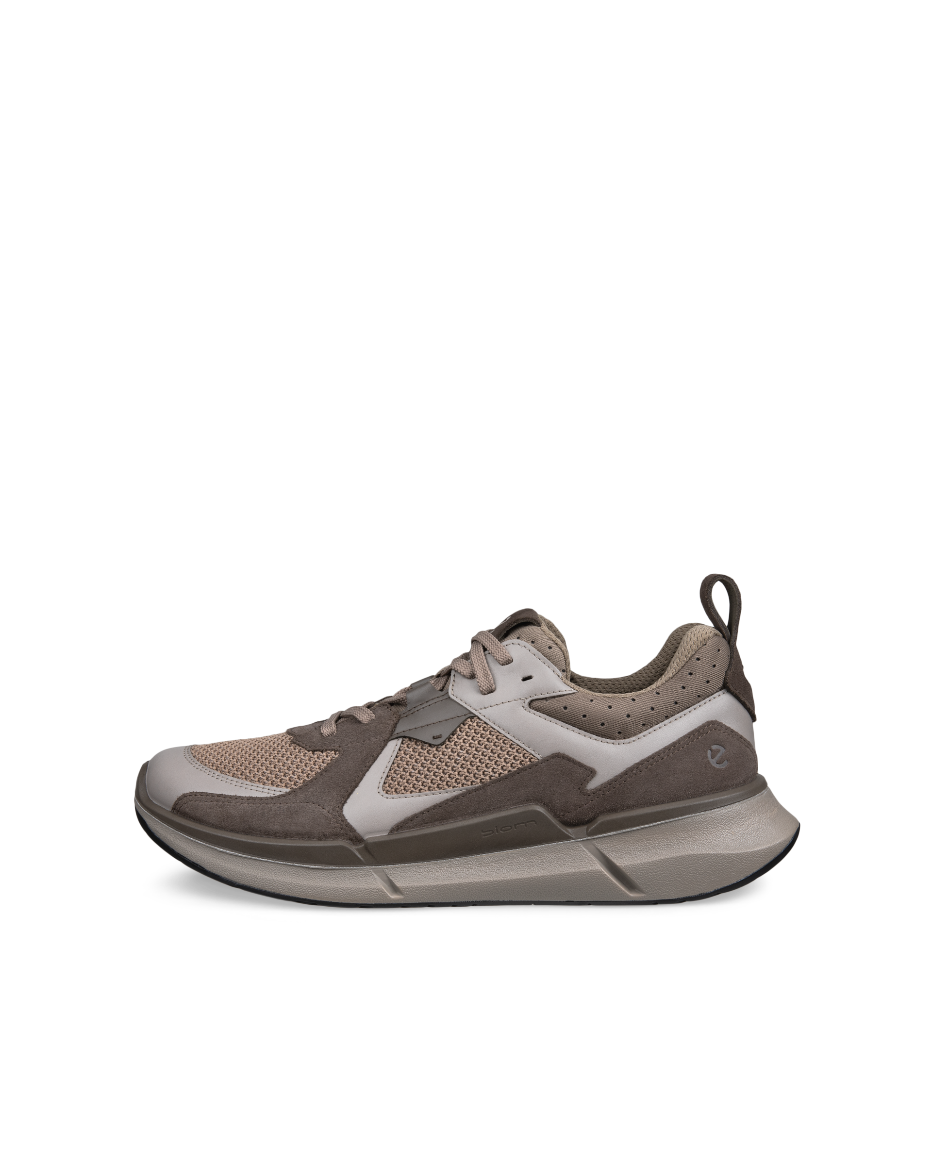 Men's ECCO® BIOM 2.2 Suede Trainer - Brown - Outside