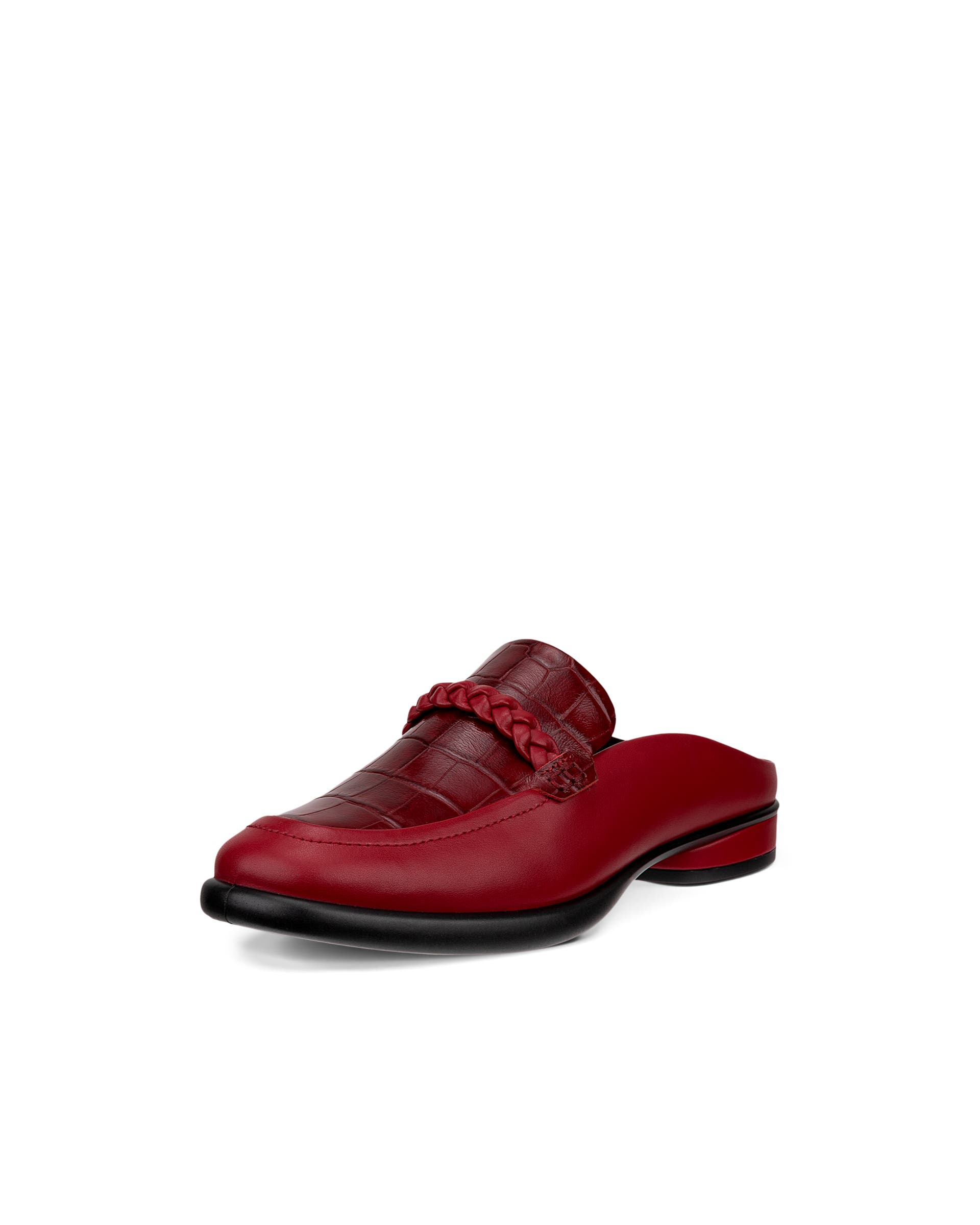 Women's ECCO® Sculpted LX Leather Mule - Red - Main