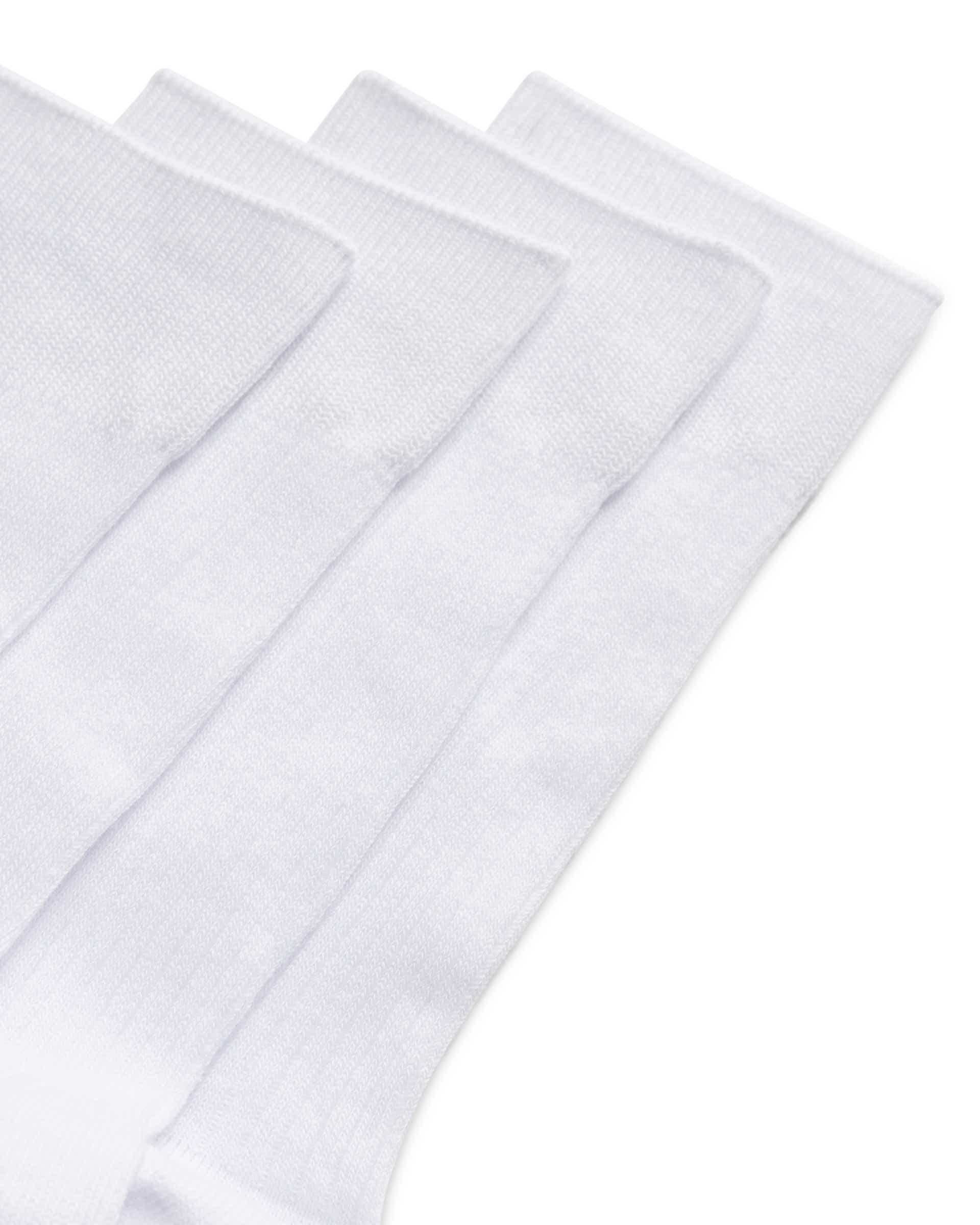 ECCO® Casual chaussettes unisex - Blanc - Detail-1