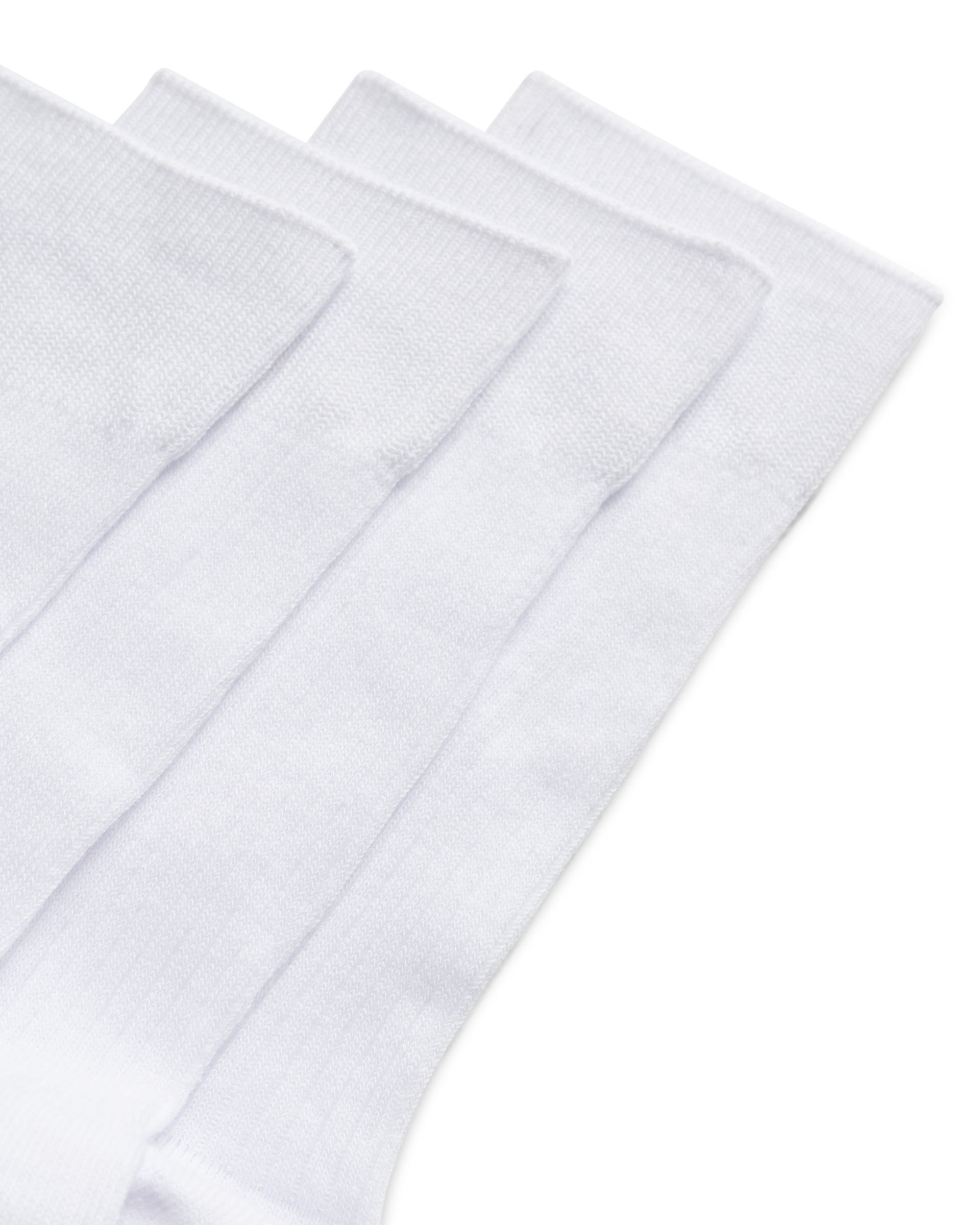 ECCO® Casual chaussettes unisex - Blanc - Detail-1