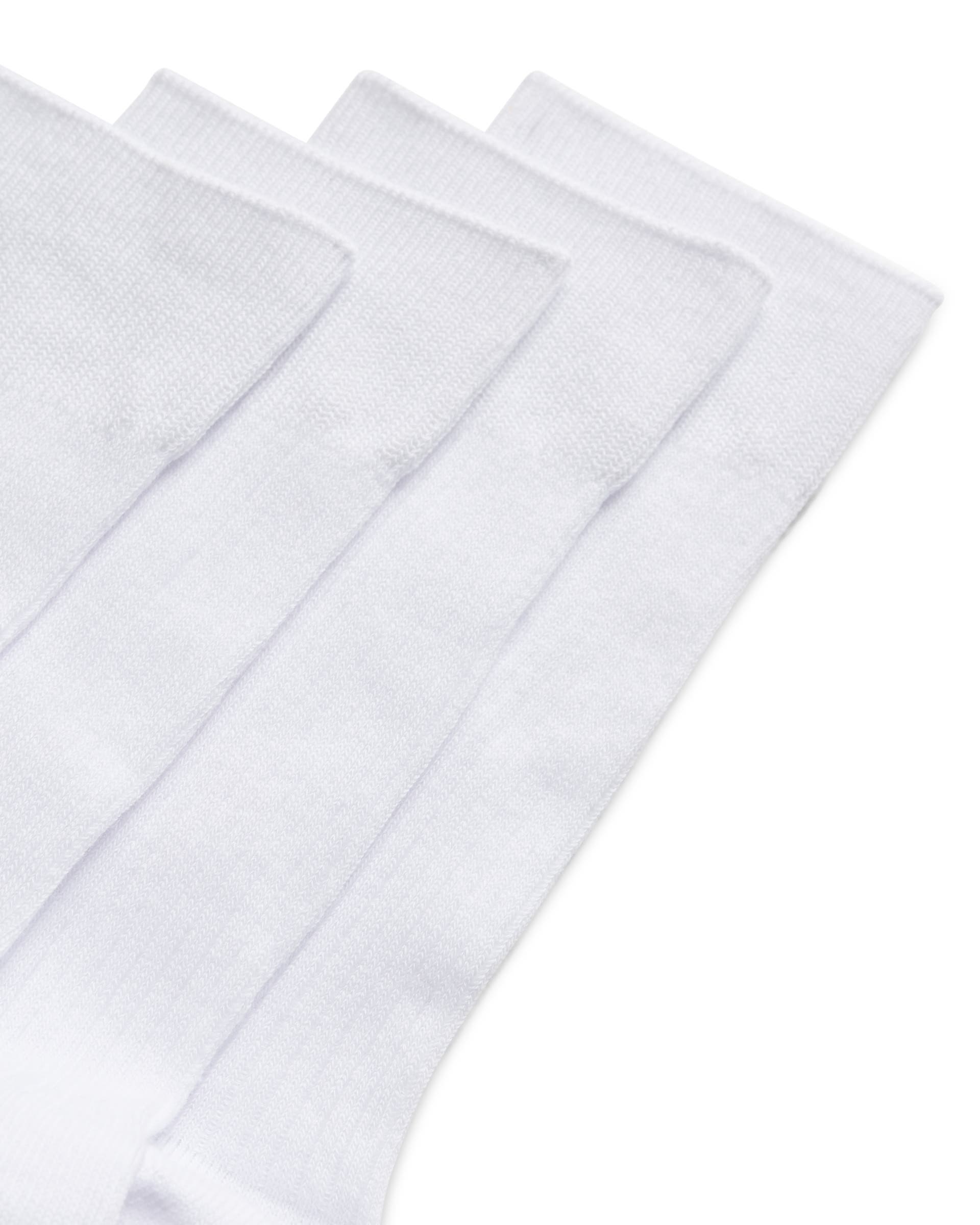 ECCO® Casual chaussettes unisex - Blanc - Detail-1