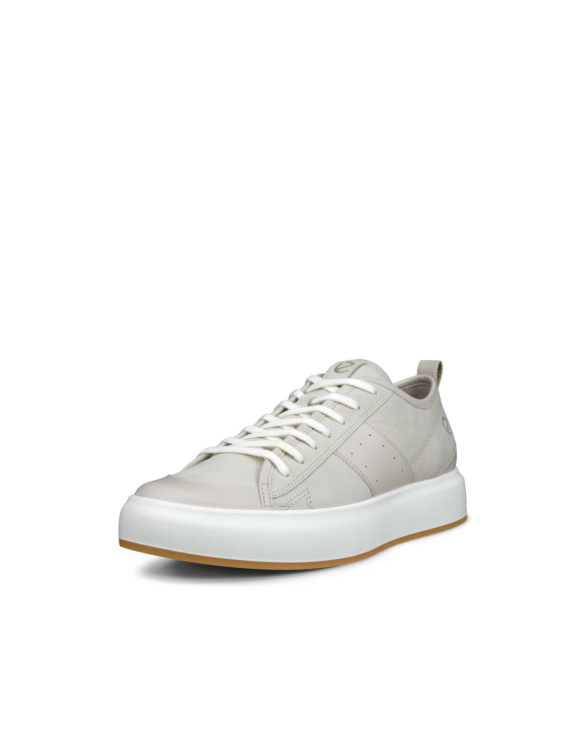 ECCO STREET ACE MENS メンズ レザースニーカー - グレー - Main