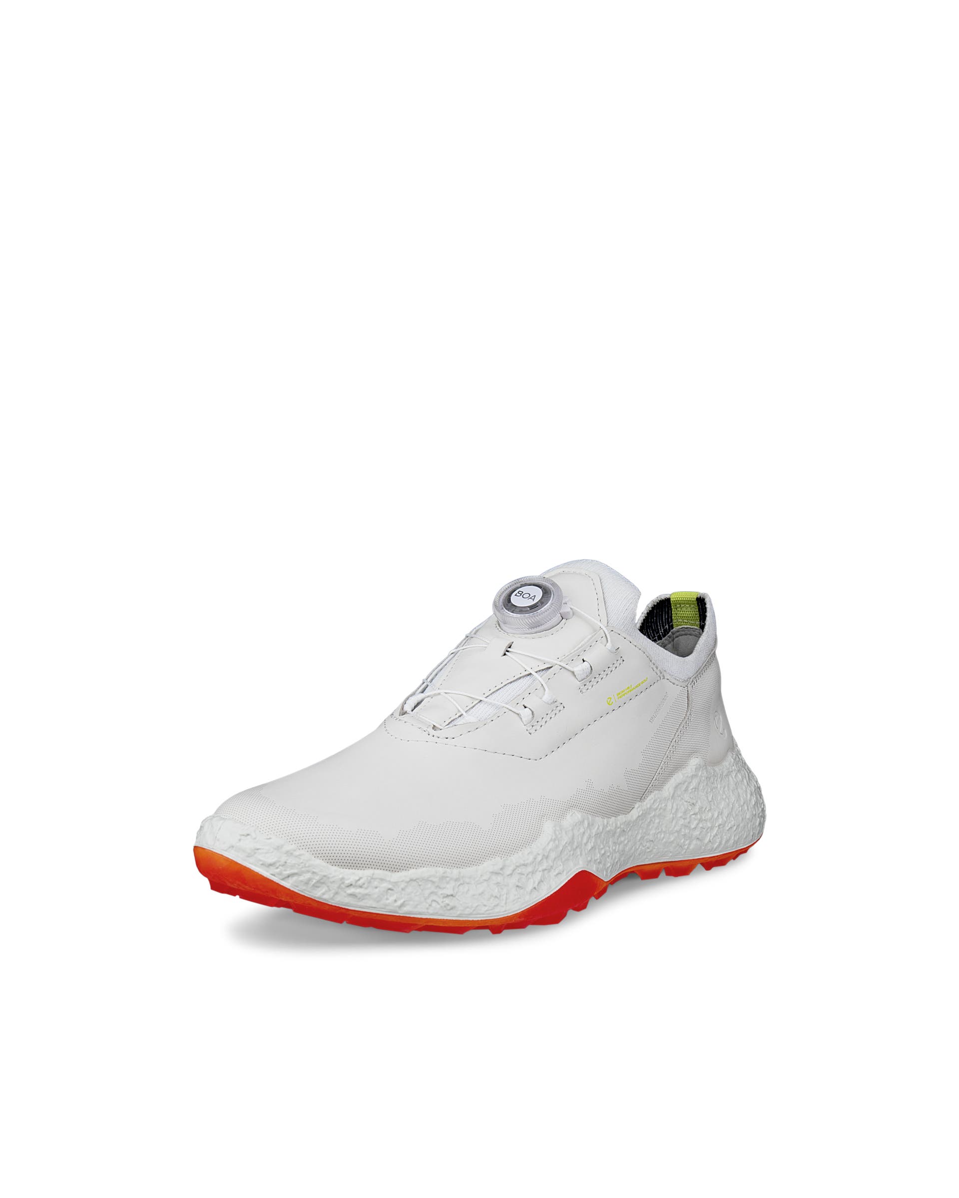ECCO Golf BIOM H5 Hybrid Women ウィメンズ レザーウォータープルーフゴルフシューズ - ホワイト - Main
