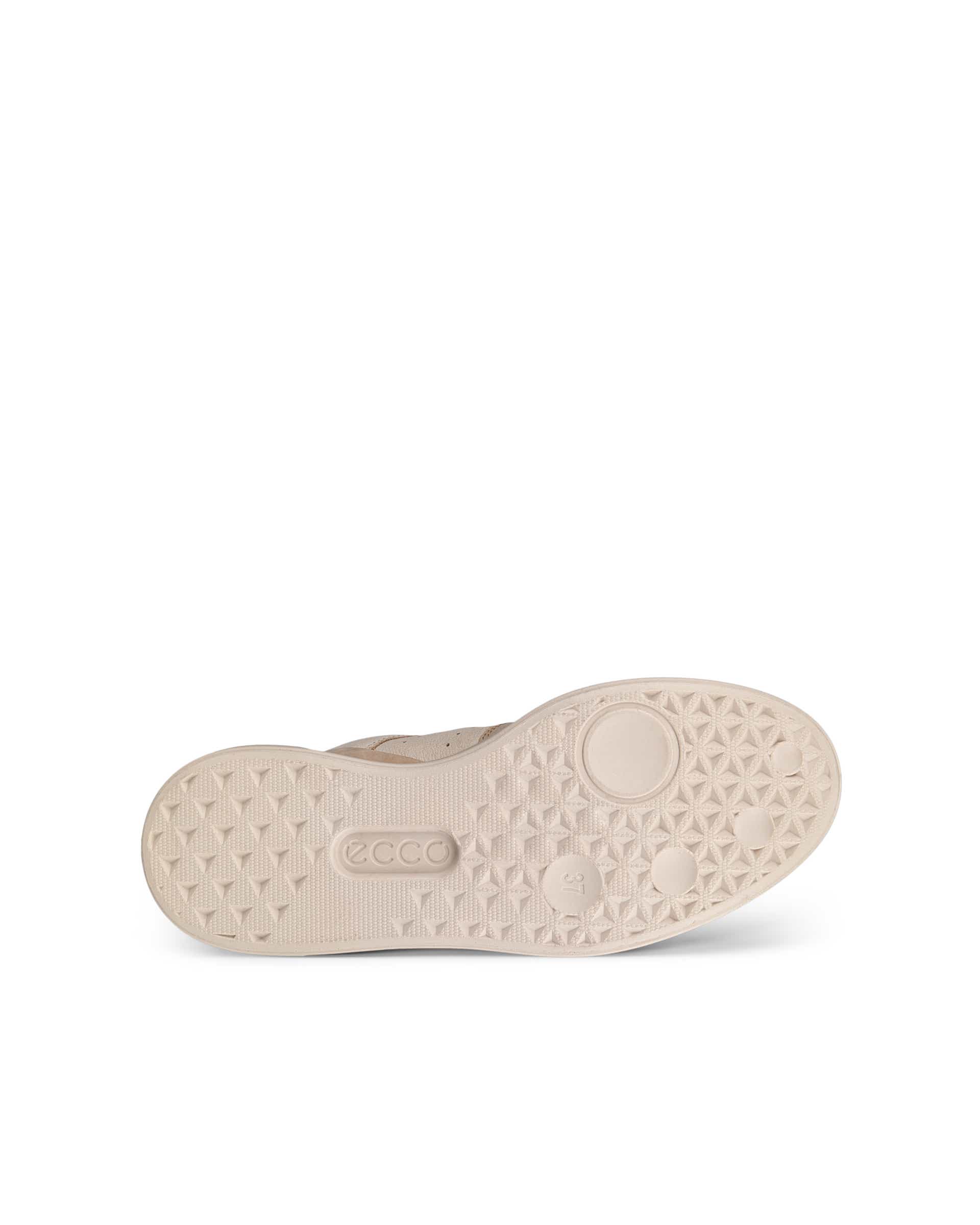 ECCO Street 720 WOMEN ウィメンズ レザーGore-Texスニーカー - ベージュ - Sole