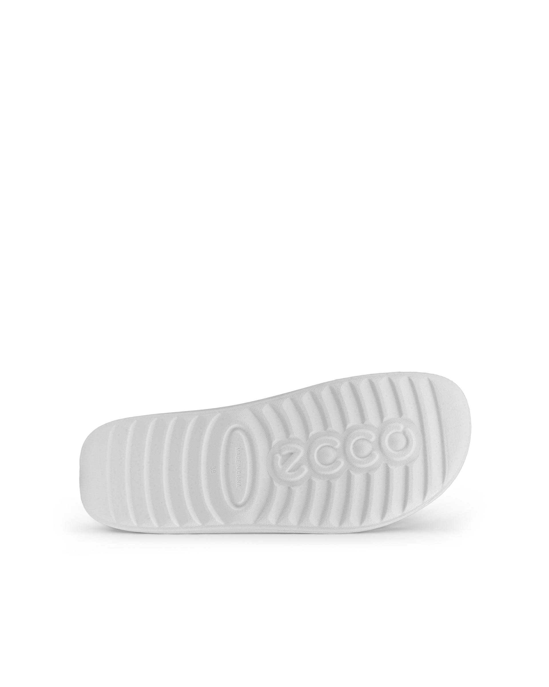 Women's ECCO® Cozmo Slide Slider - White - Sole
