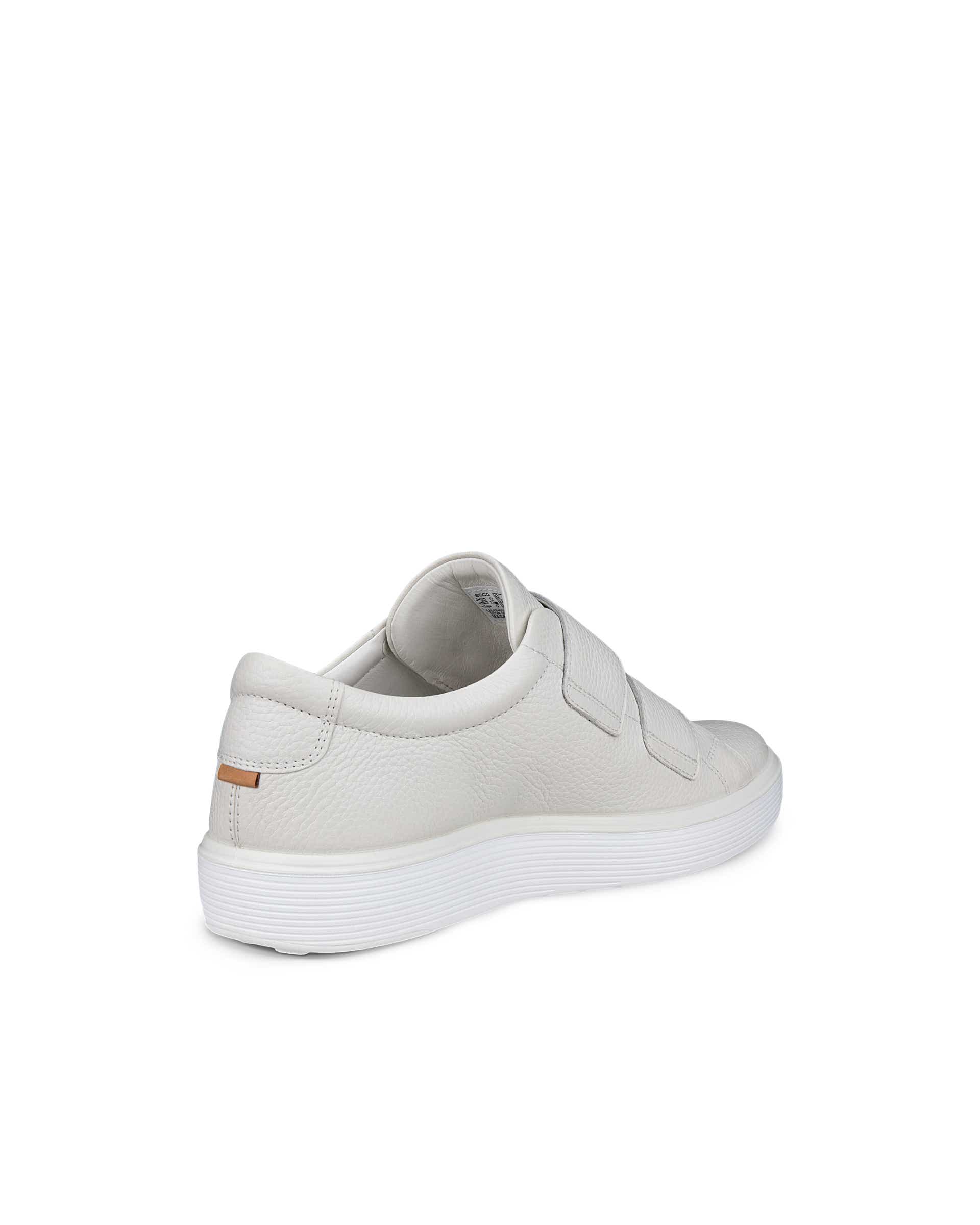 Zapatillas de piel ECCO® Soft 60 para hombre - Blanco - Back