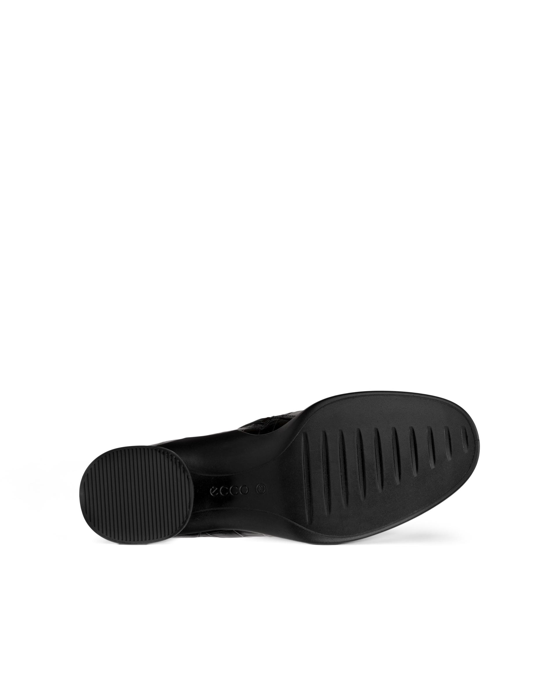 ECCO Sculpted LX 35 ウィメンズ レザーミッドカットブーツ - ブラック - Sole