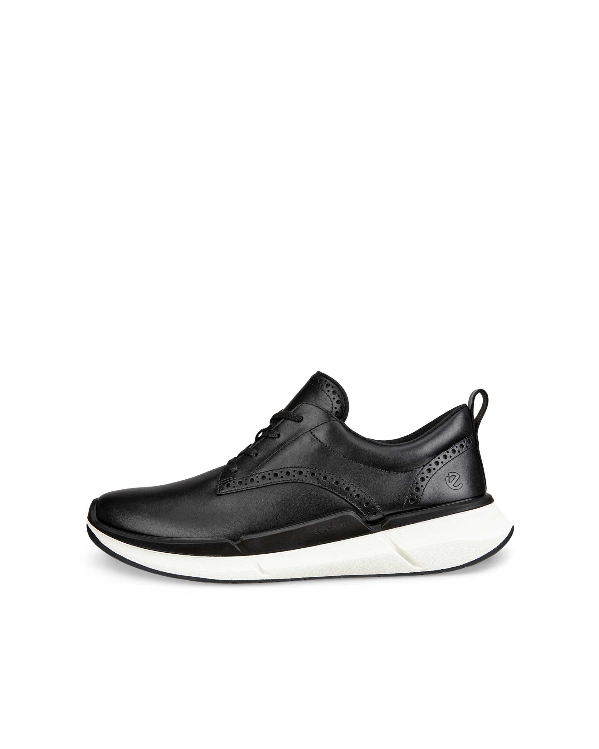 Men's ECCO® Biom 2.2 Leather Sneaker - Black - Outside