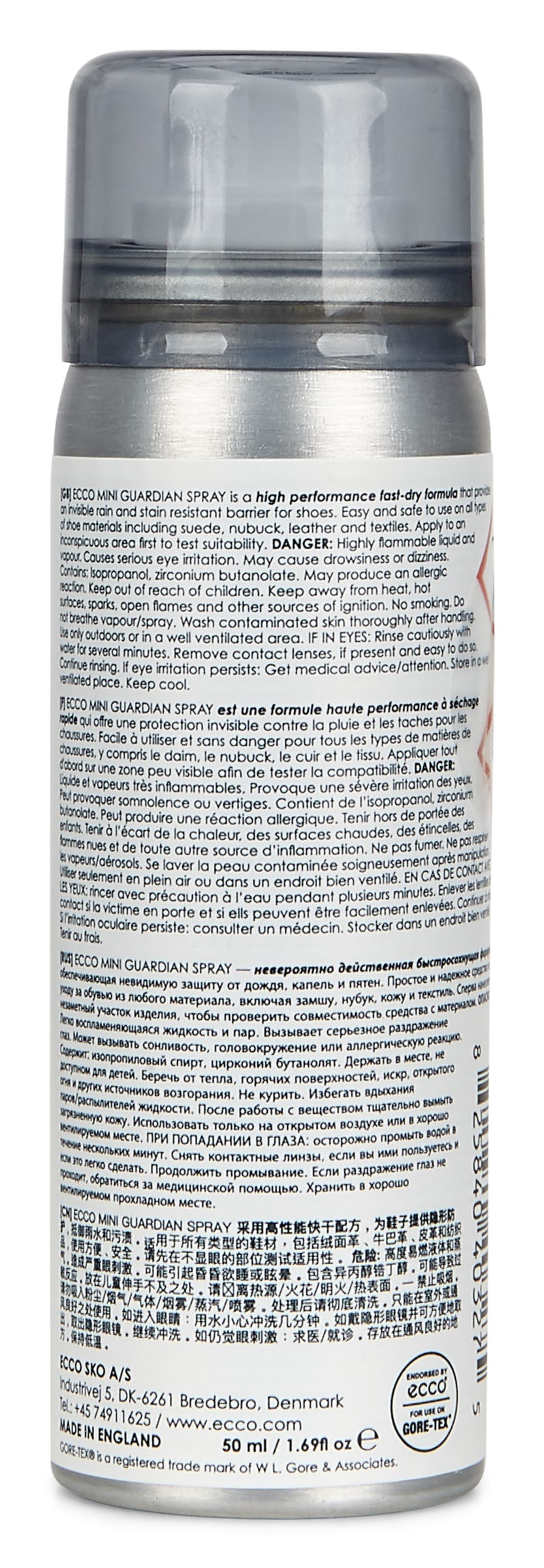 ECCO Mini Repel 50ml 防水スプレー - ホワイト - Back