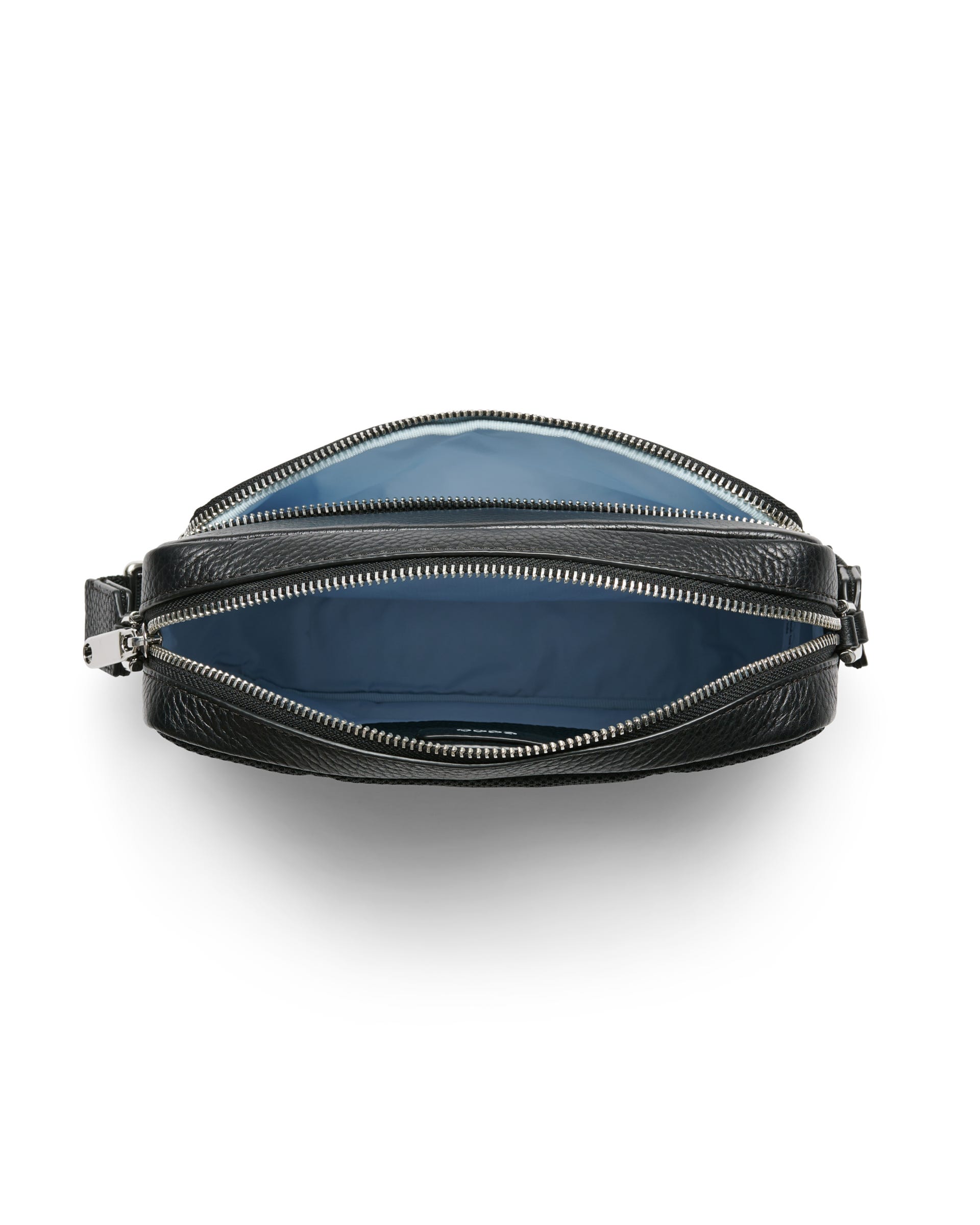 Kožená taška na fotoaparát ECCO® - Černá - Birdeye