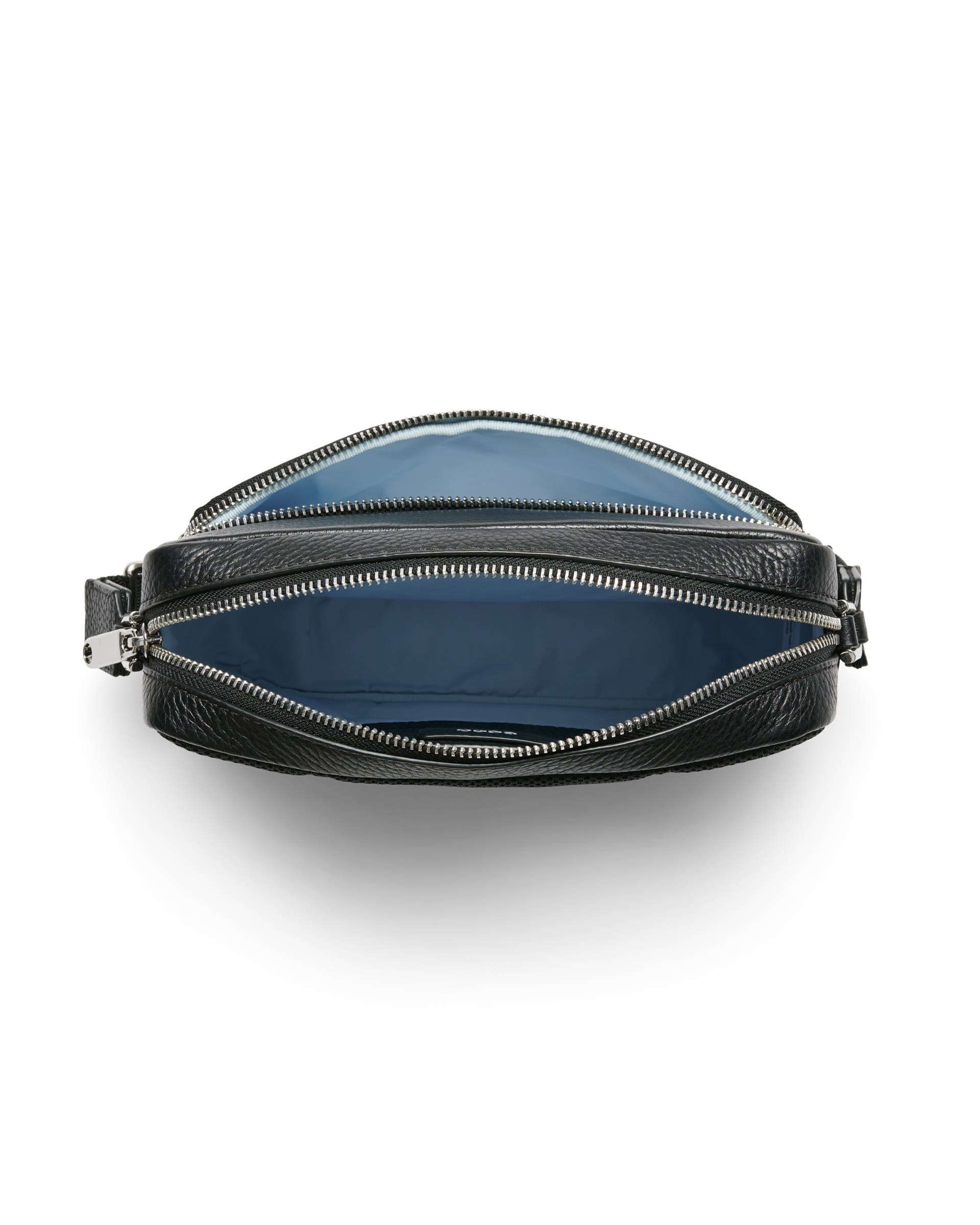 Kožená taška na fotoaparát ECCO® - Černá - Birdeye