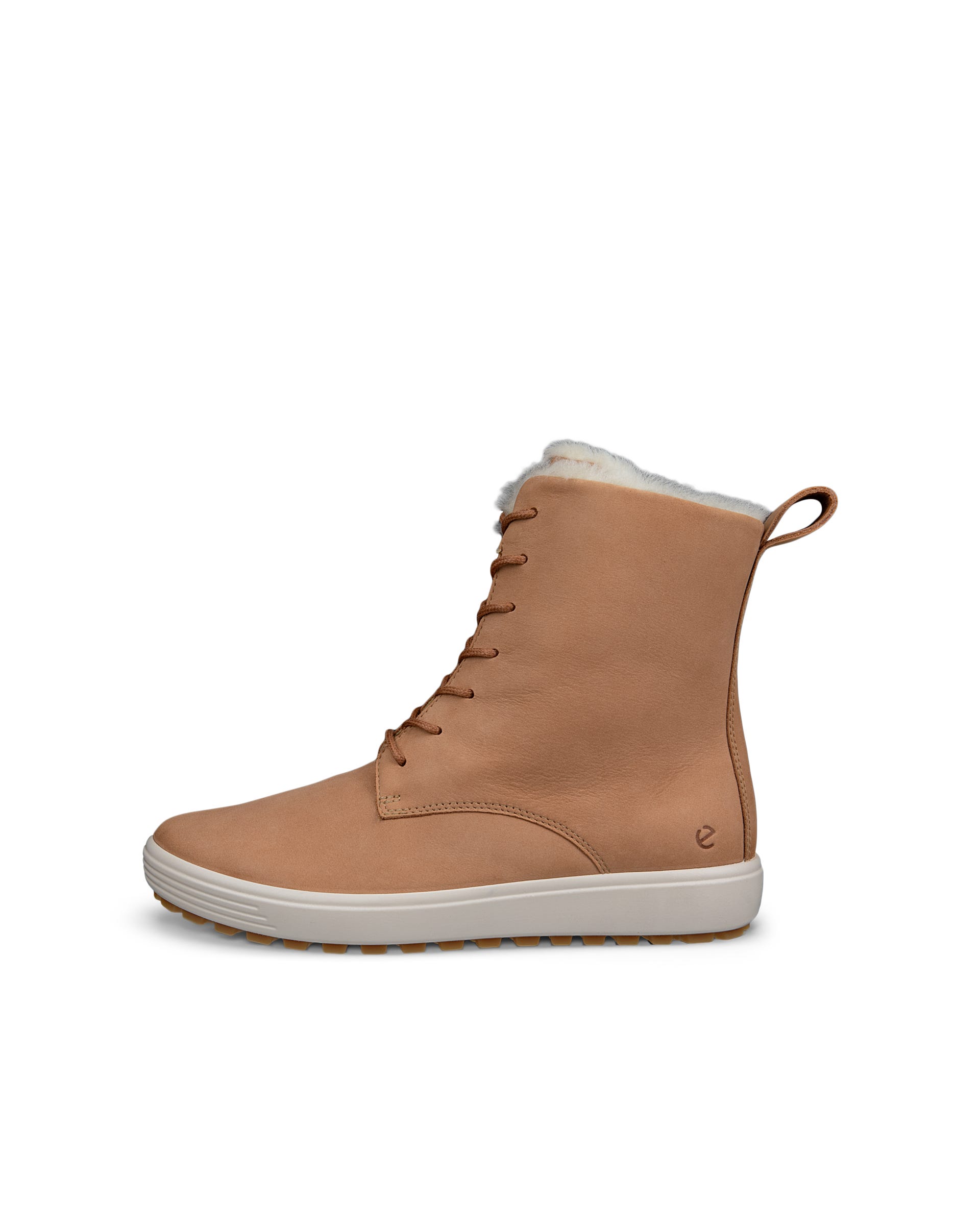 Naisten ECCO® Soft 7 Tred nahkanilkkurit - Ruskea - Outside