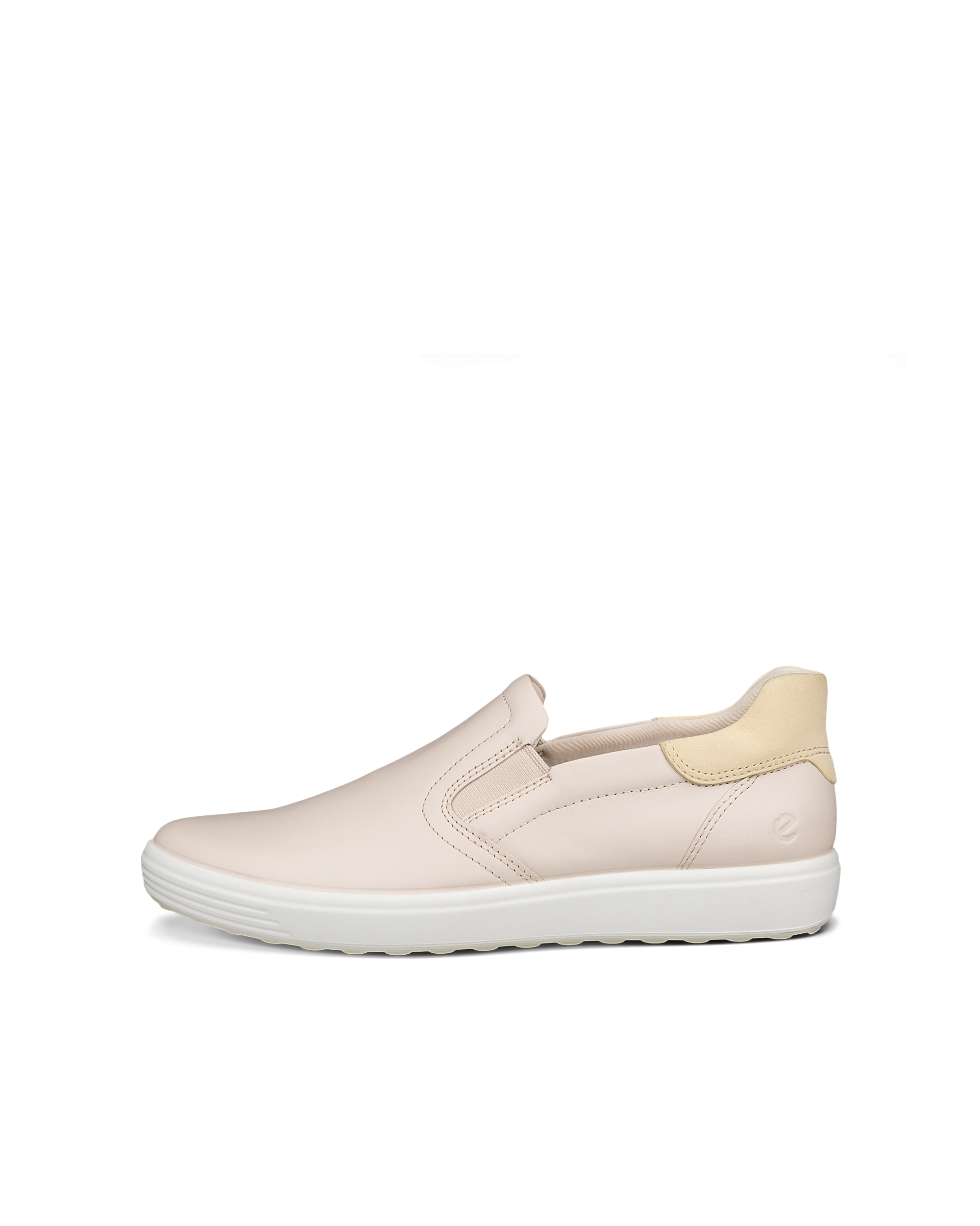 ECCO Soft 60 メンズ レザースニーカー | ホワイト