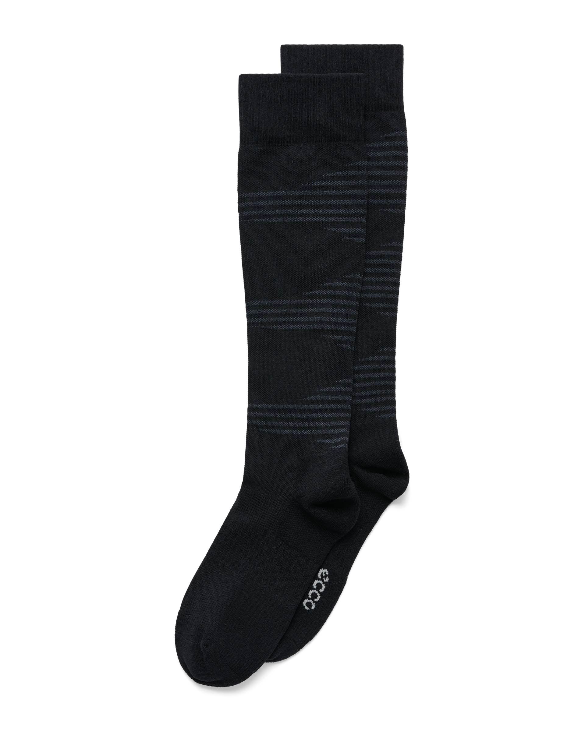 ECCO Tech Travel Sock — Black