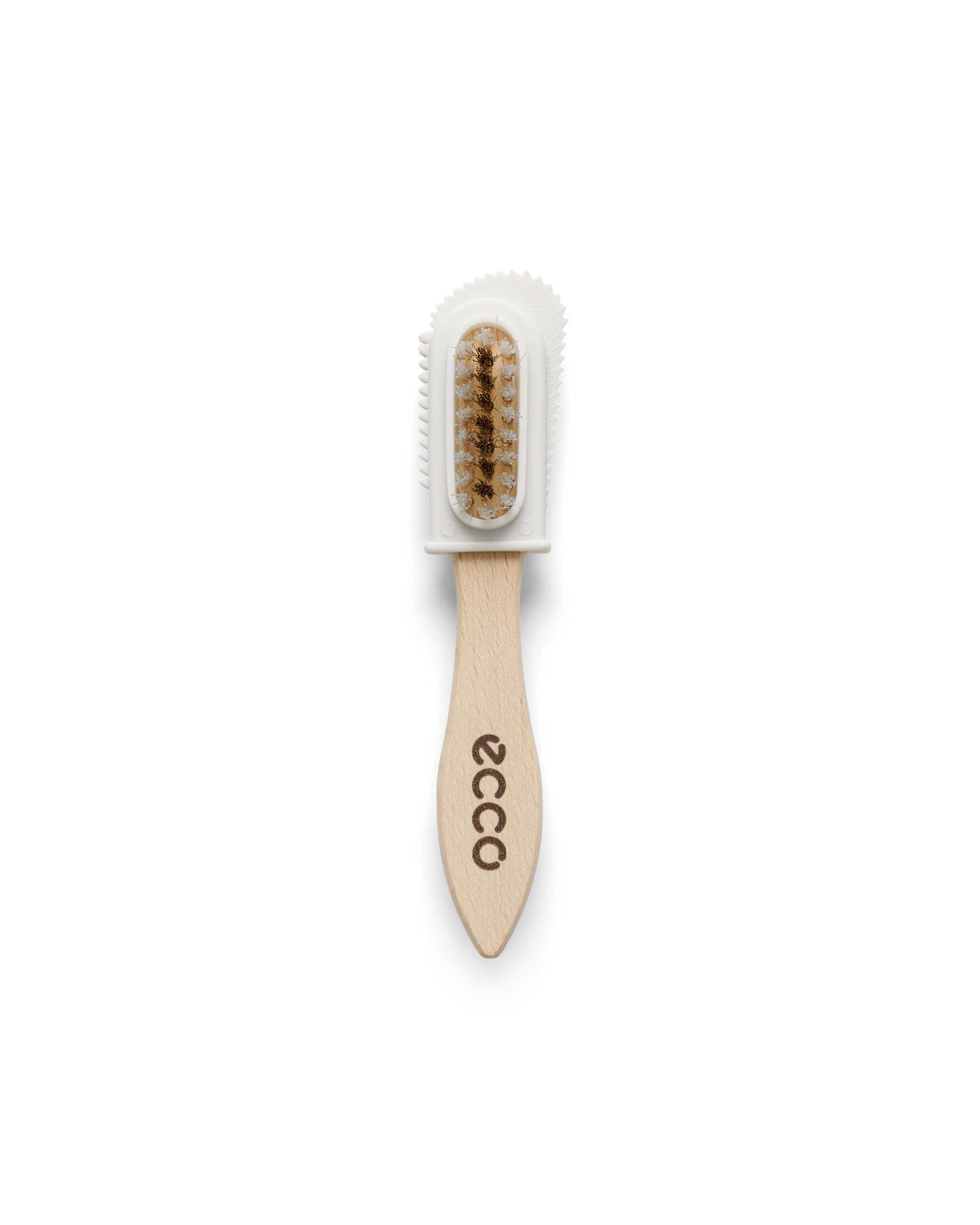 Brosse à chaussures pour nubuck et suède ECCO® - Beige - Main