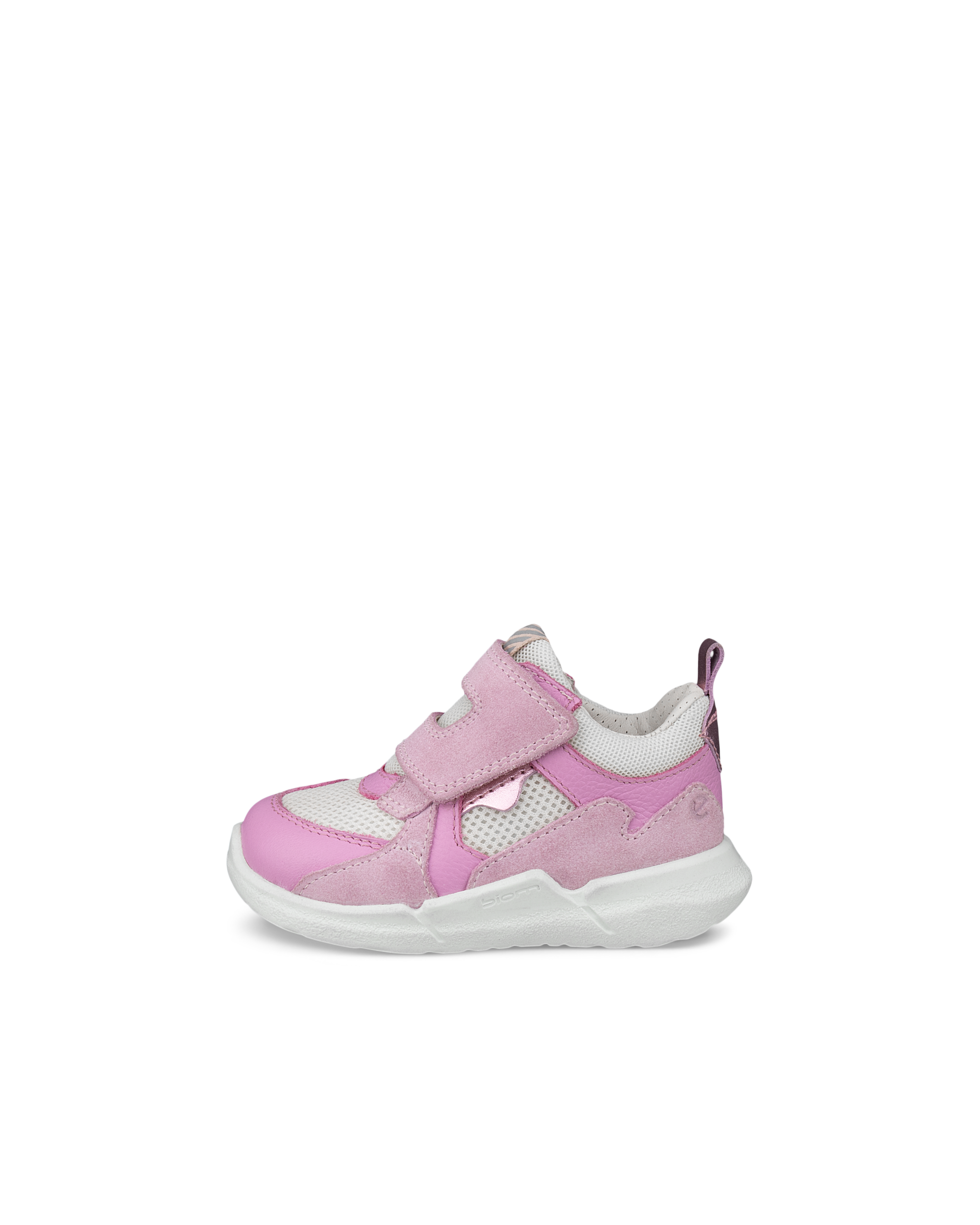 ECCO BIOM 2.2 INFANT - Kinder Sneaker aus Veloursleder - Rosa - 22