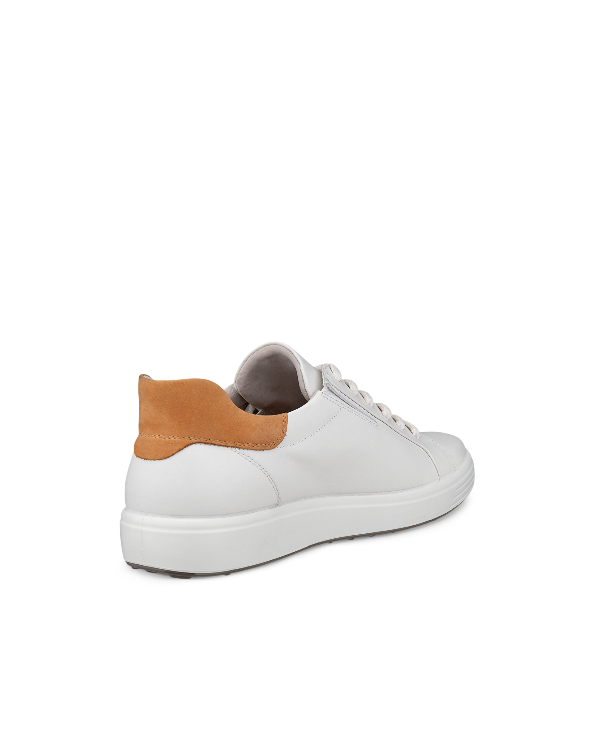 ECCO® Soft 7 Herren Ledersneaker - Weiss - Back