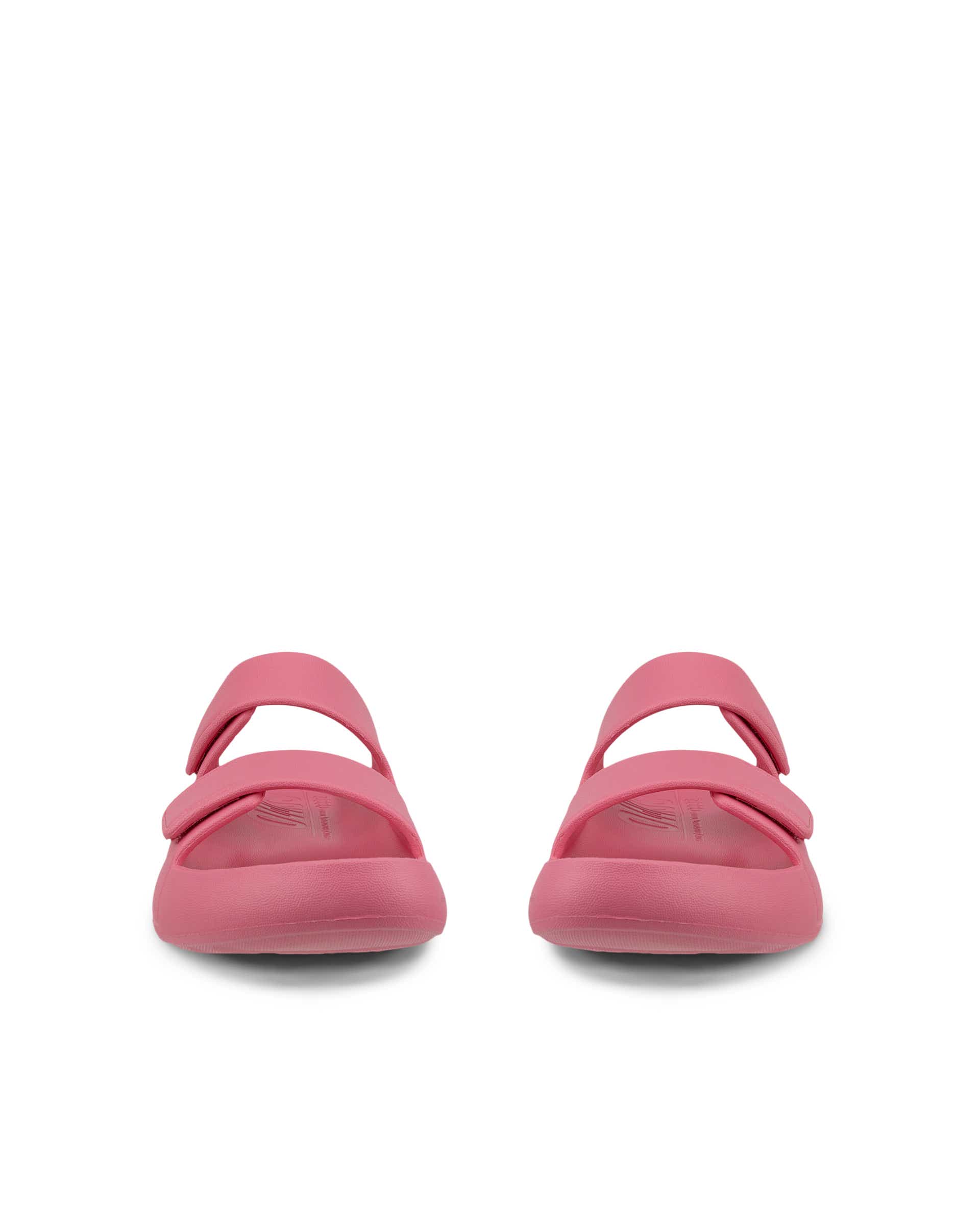 ECCO® Cozmo E Unisex Sandale mit zwei Riemen - Rosa - Front pair