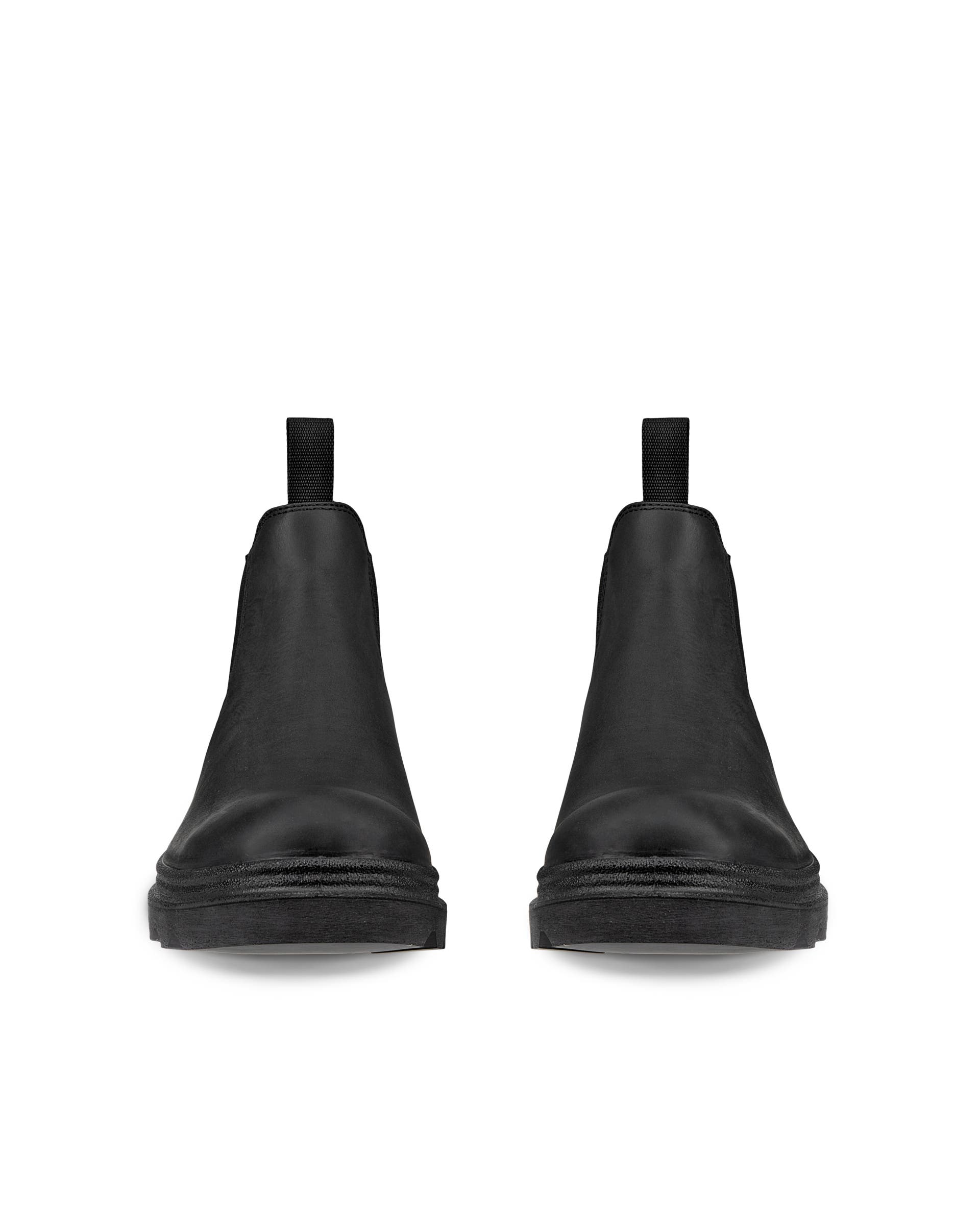 ECCO® Grainer Chelseaboots nubuck herr - Svart - Front pair