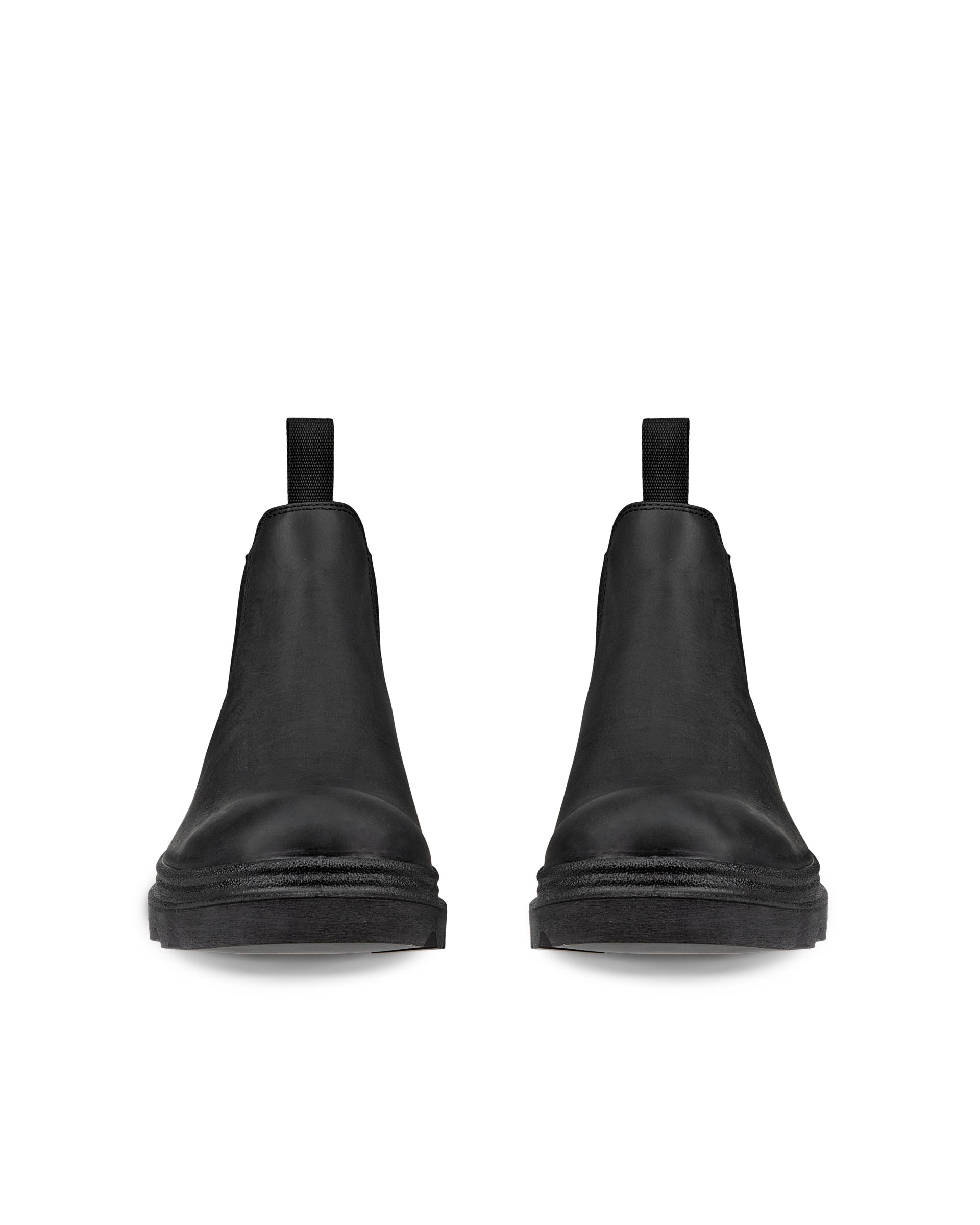 ECCO® Grainer Chelseaboots nubuck herr - Svart - Front pair