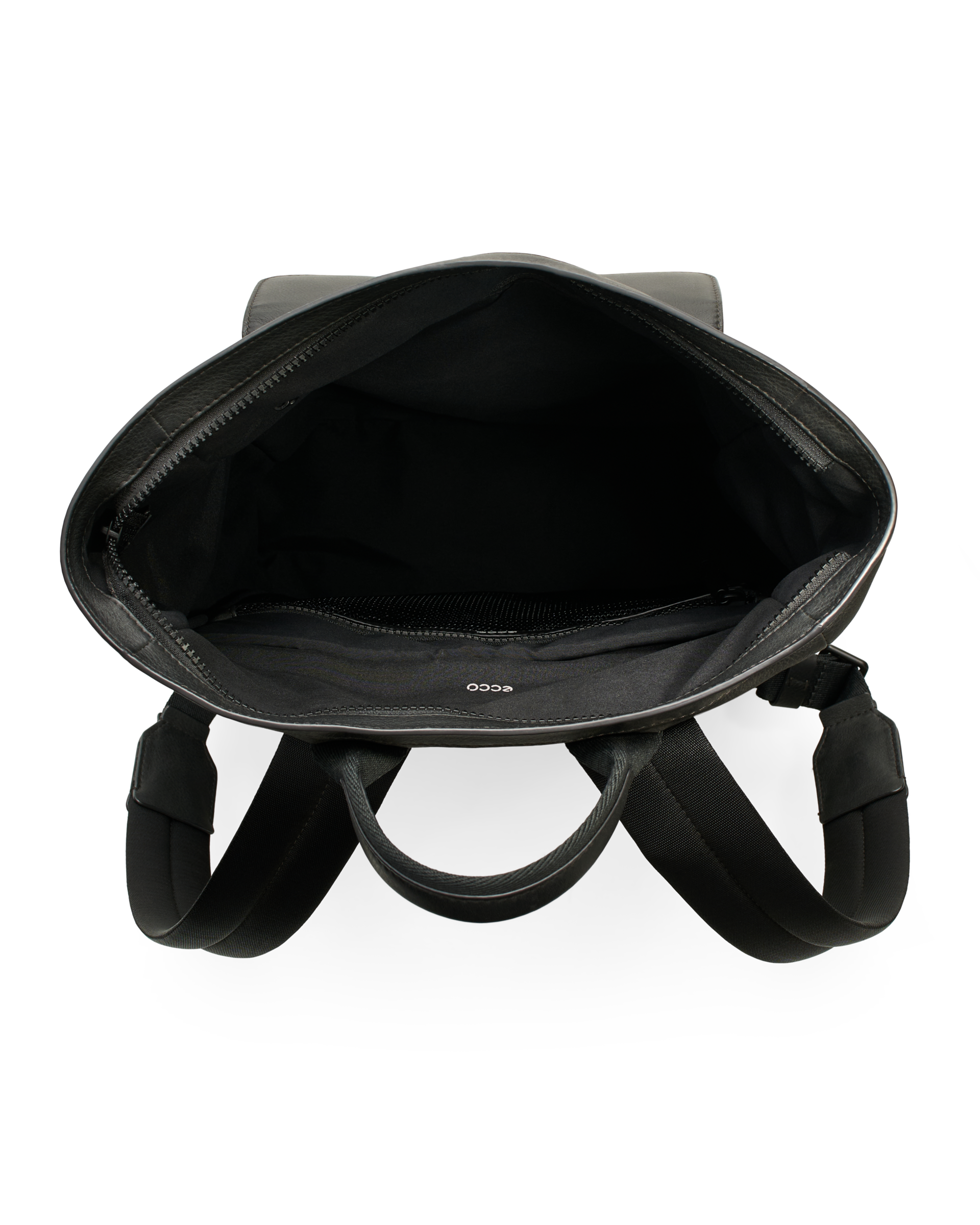 ECCO Square Pack Trapeze — Black