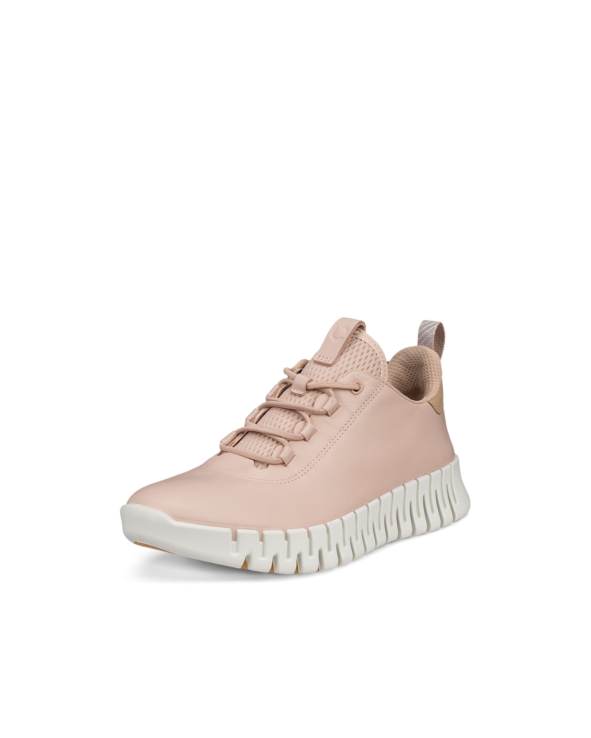 Women's ECCO® Gruuv Leather Sneaker - Pink - Main
