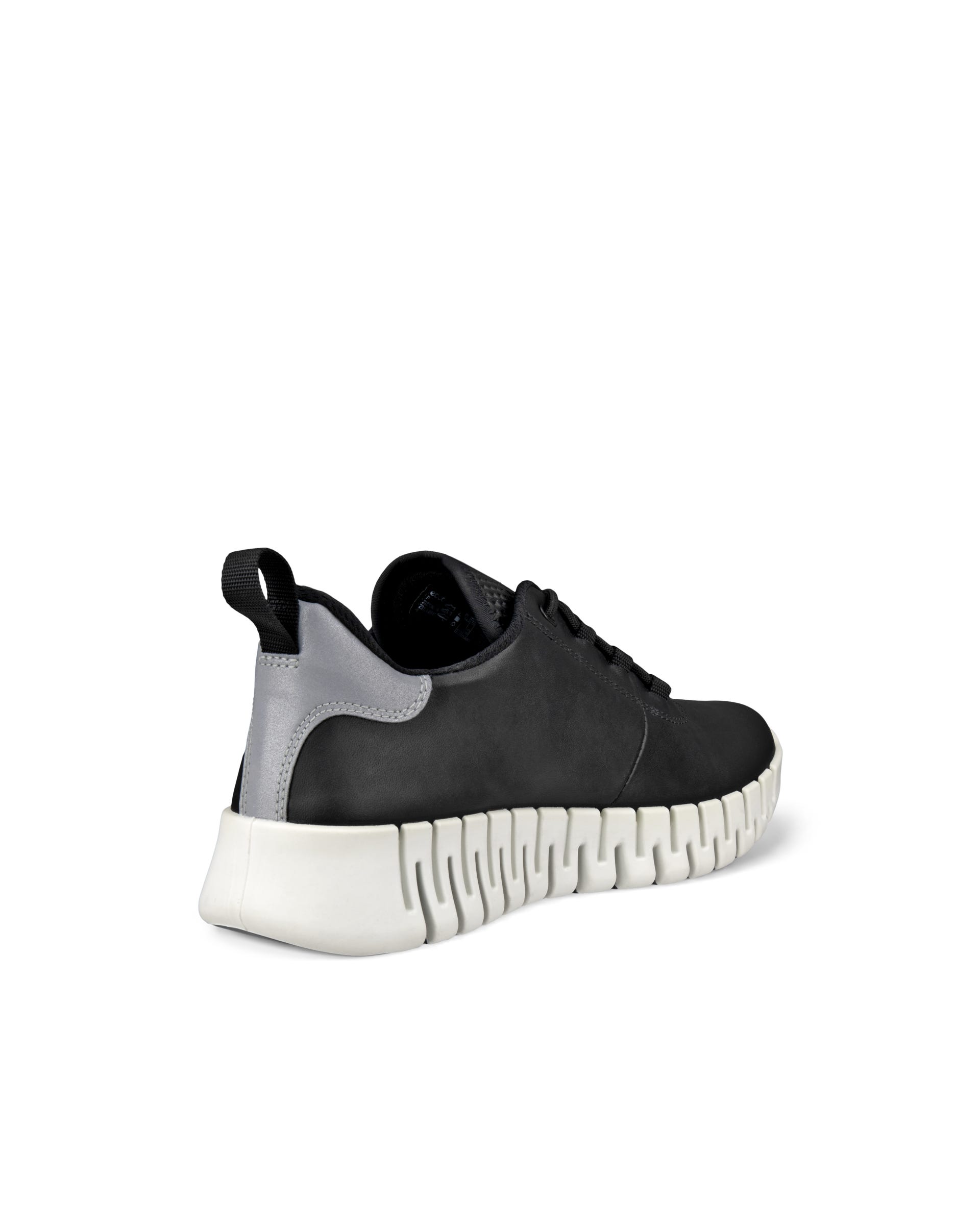 Naisten ECCO® Gruuv nahka tennari - Musta - Back