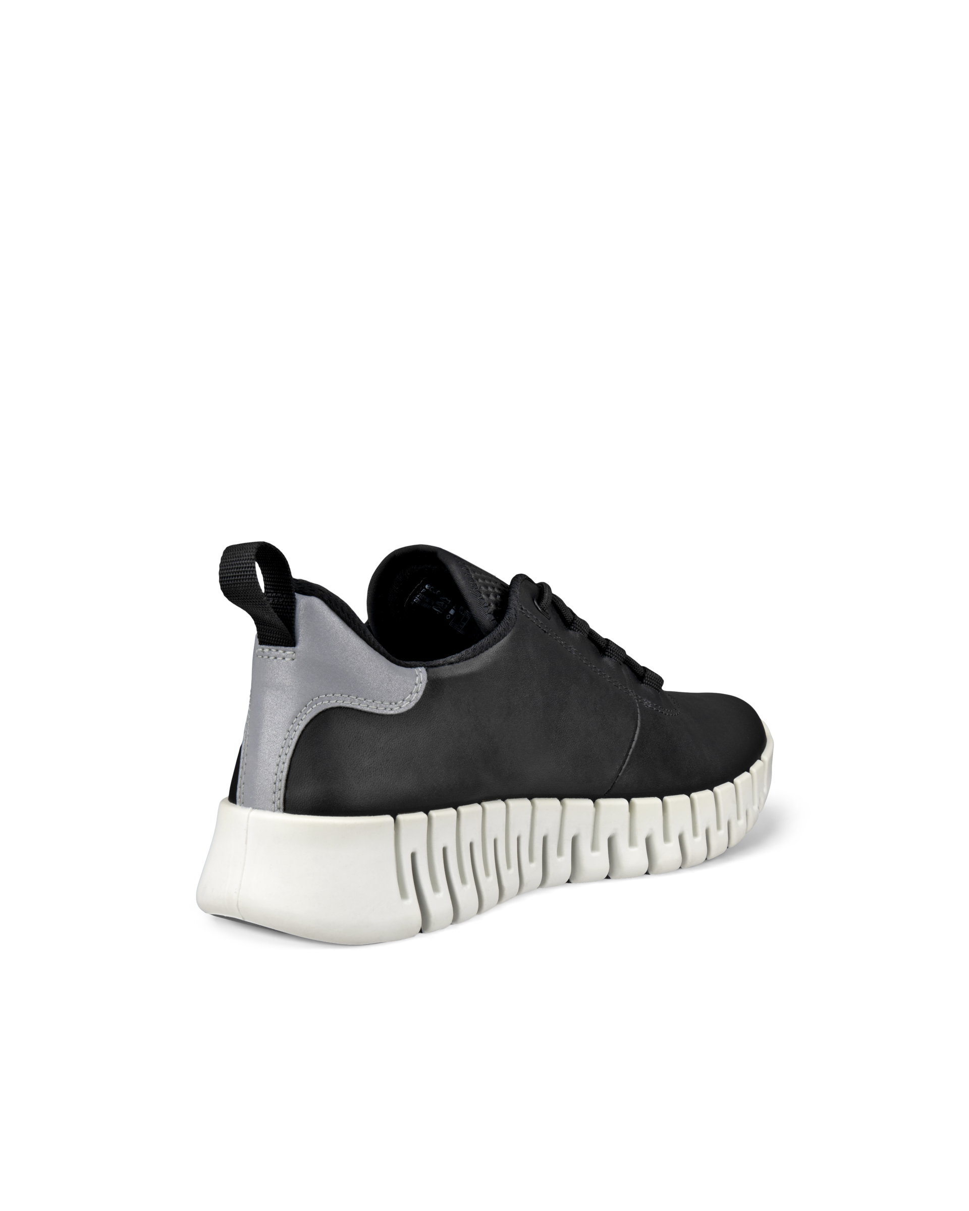 ECCO® Gruuv baskets en cuir pour femme - Noir - Back