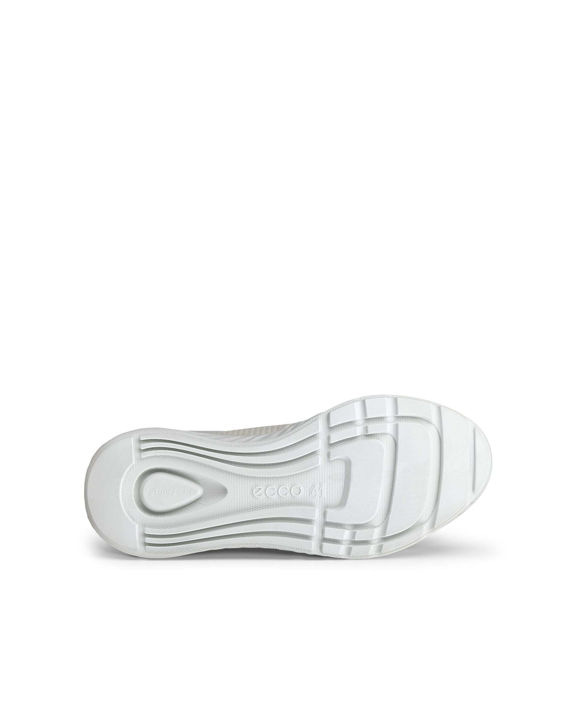 ECCO ATH 1F メンズ レザースニーカー - ホワイト - Sole