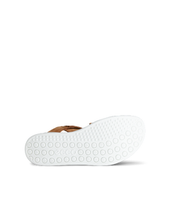 ECCO Soft Sandal — Brown 4
