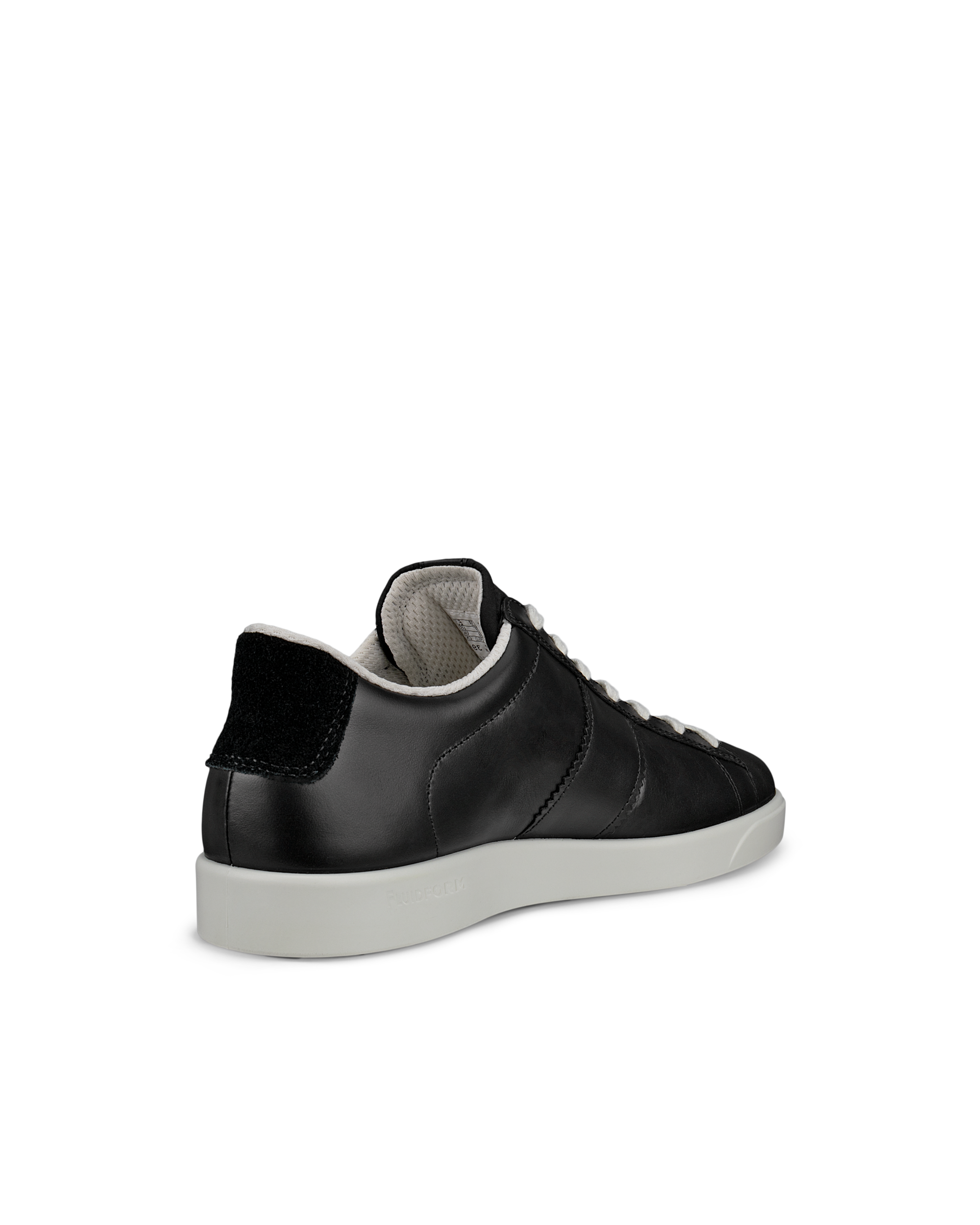 Zapatillas de piel ECCO® Street Lite para mujer - Negro - Back