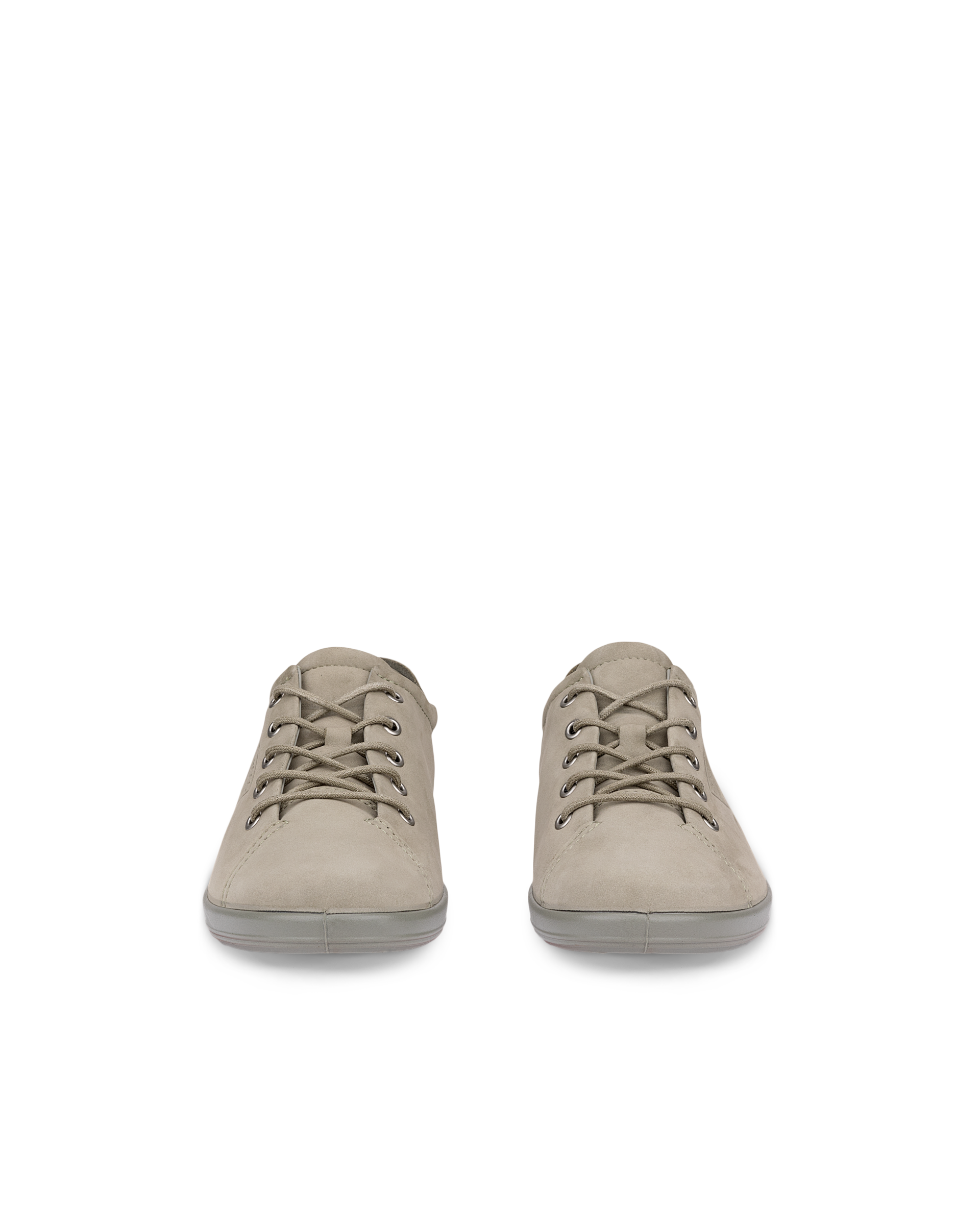 ECCO® SOFT 2.0 női nubuk cipő - Zöld - Front pair