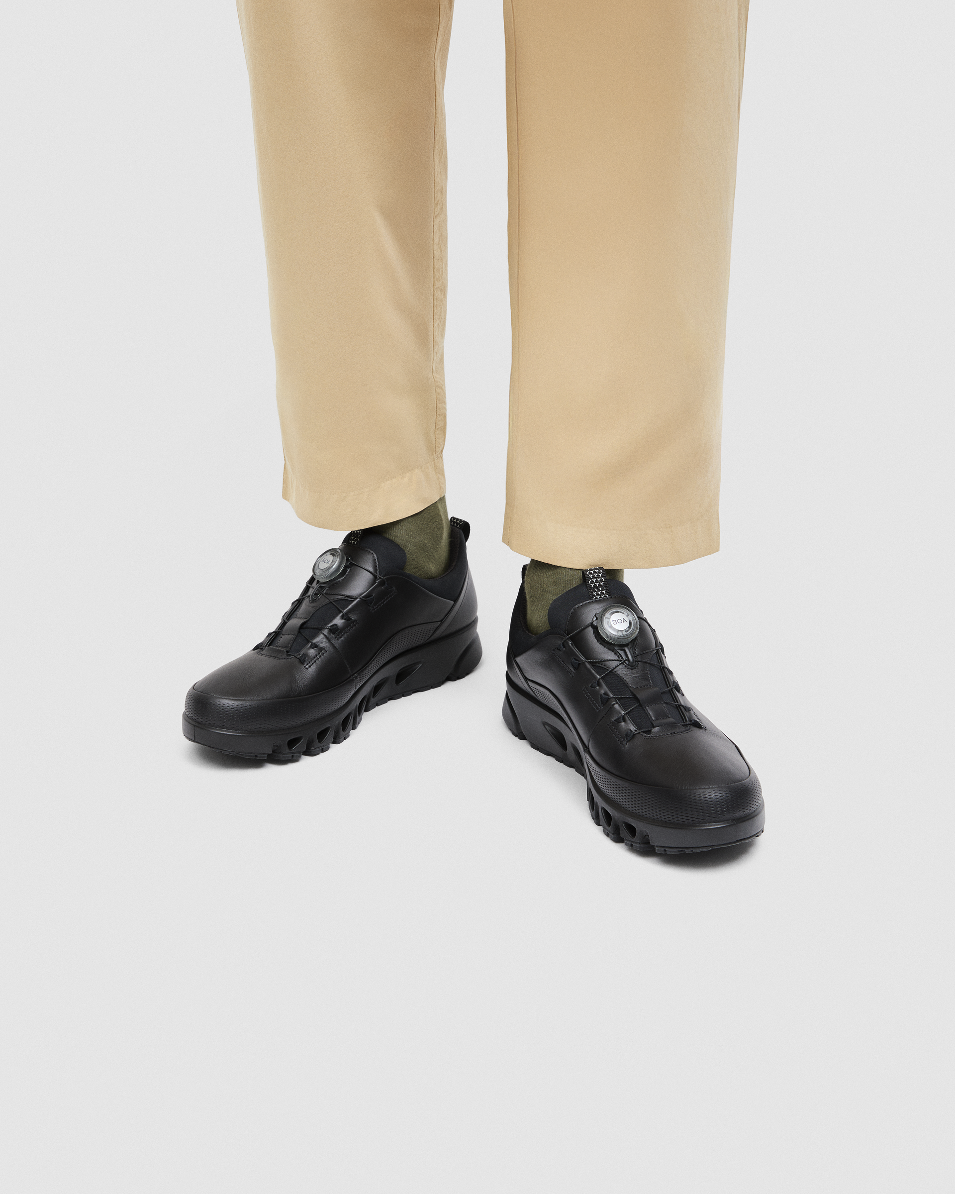 ECCO MULTI-VENT MEN メンズ テキスタイルGore-Texシューズ | ブラック