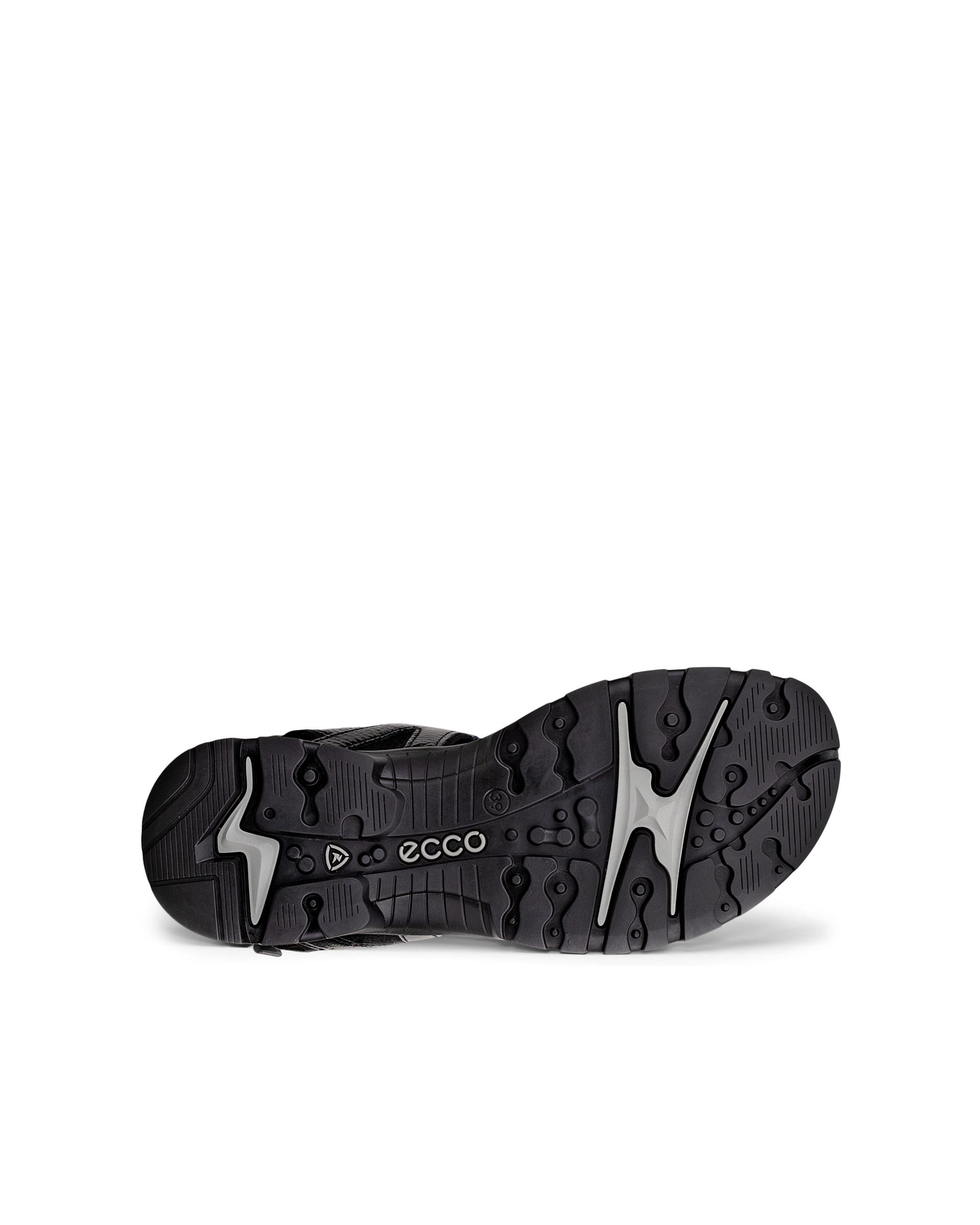 ECCO® Offroad sandale de marche en cuir pour femme - Noir - Sole