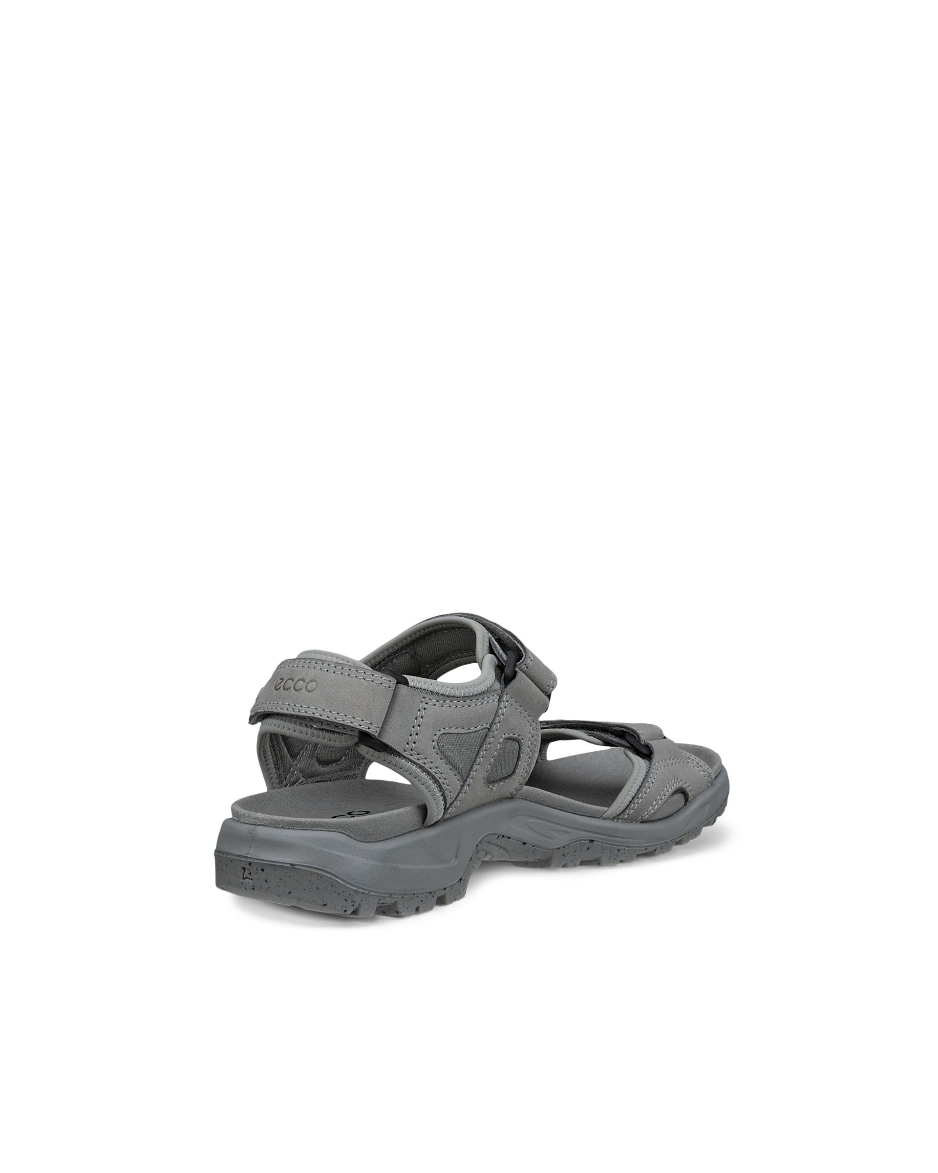 Sandálias exterior nobuck homem ECCO® Offroad - Cinzento - Back