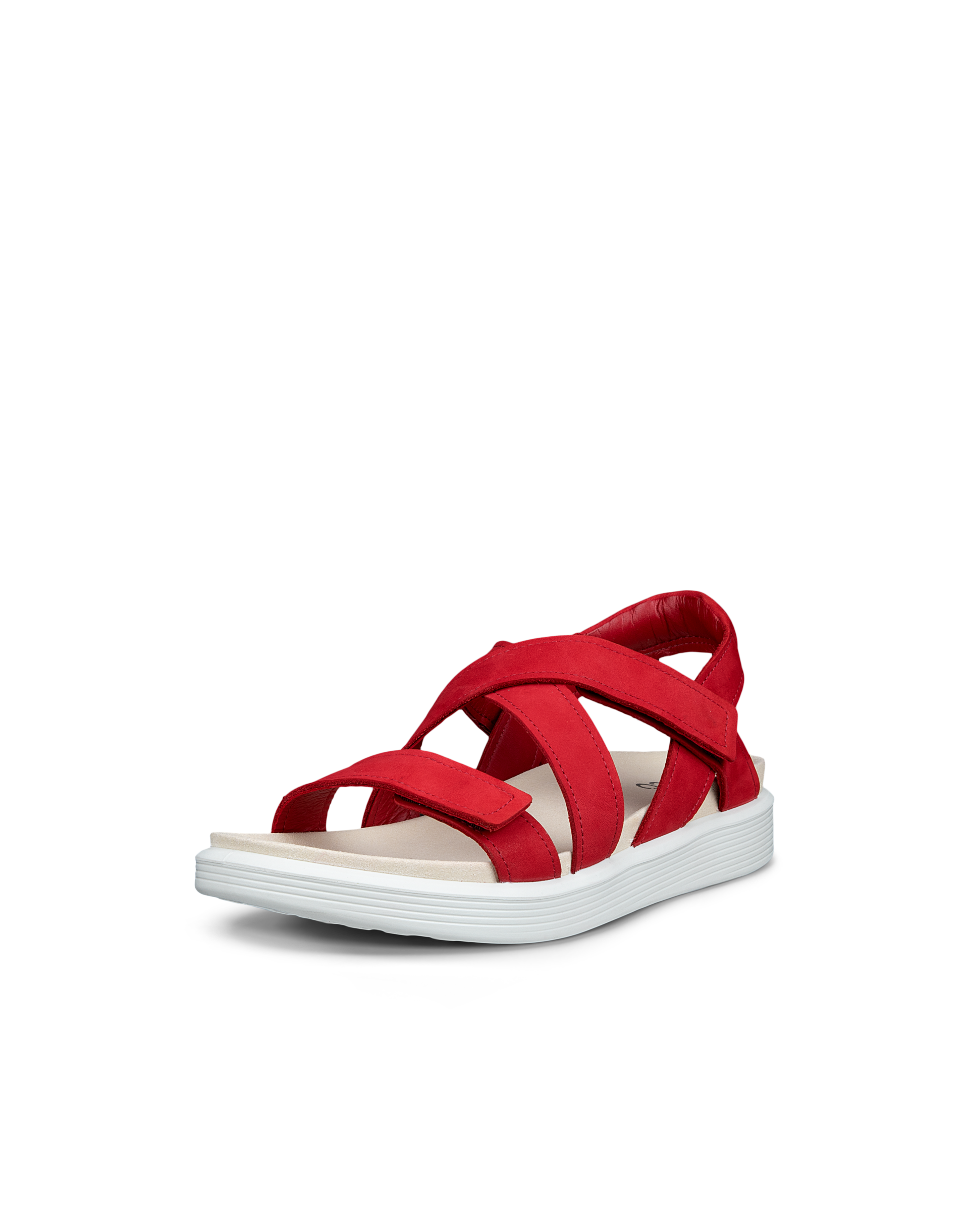ECCO Soft Sandal — Red