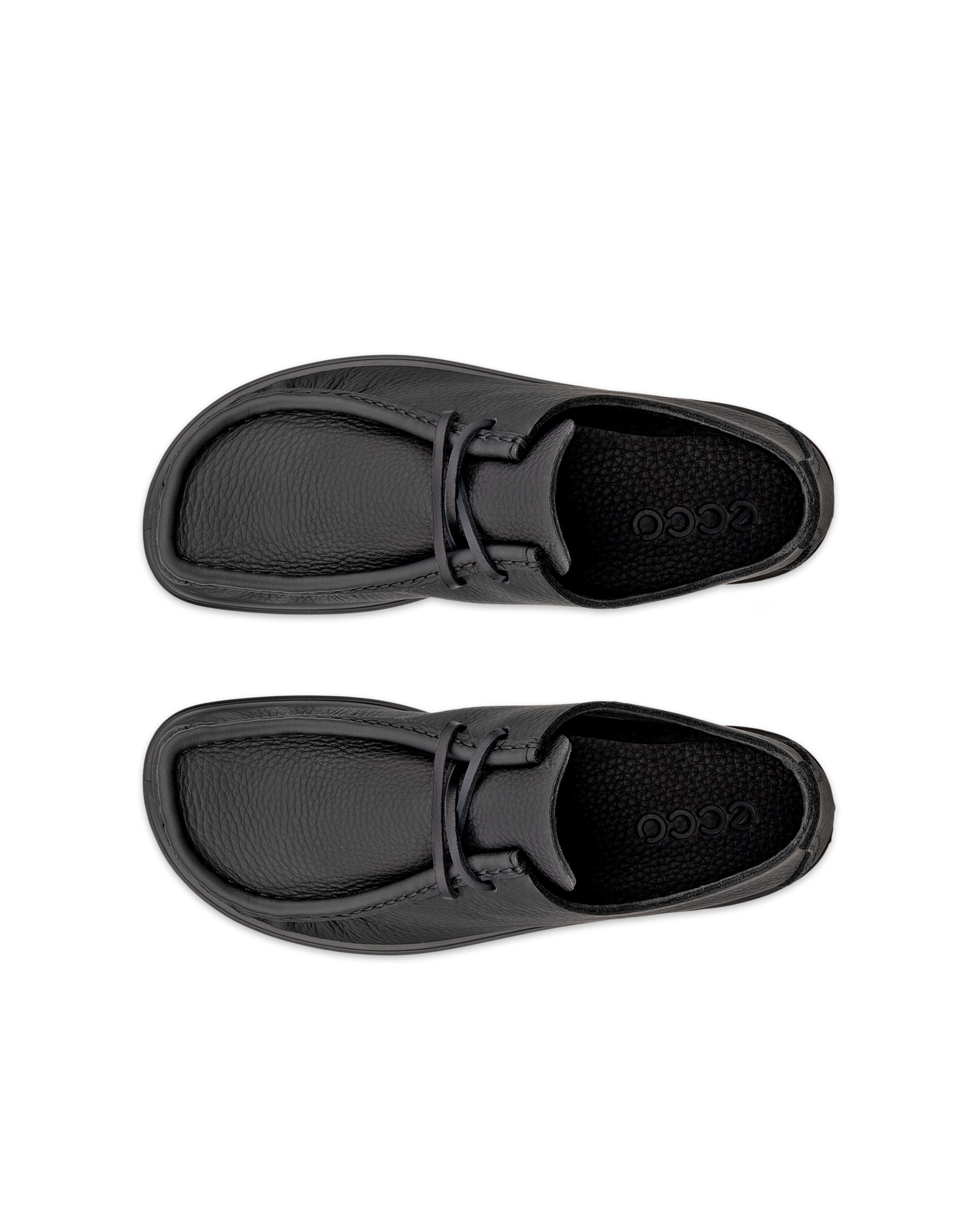 ECCO® JOKE Herren Lederschnürschuh - Schwarz - Top left pair