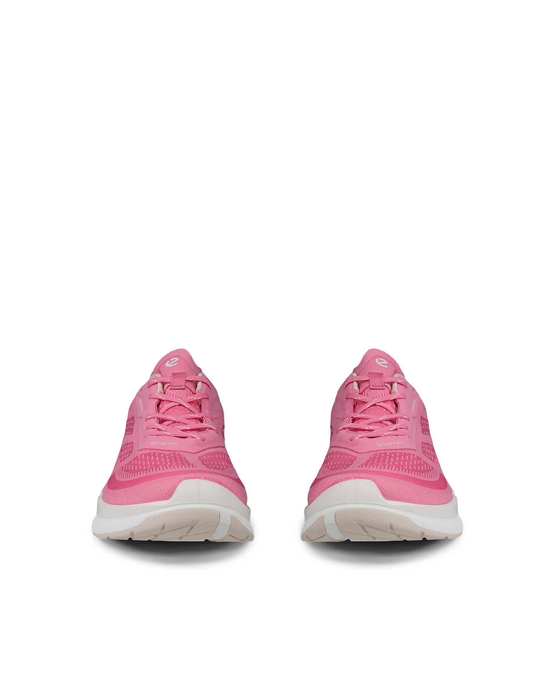 Women's ECCO® Biom 2.2 Textile Trainer - Pink - Front pair