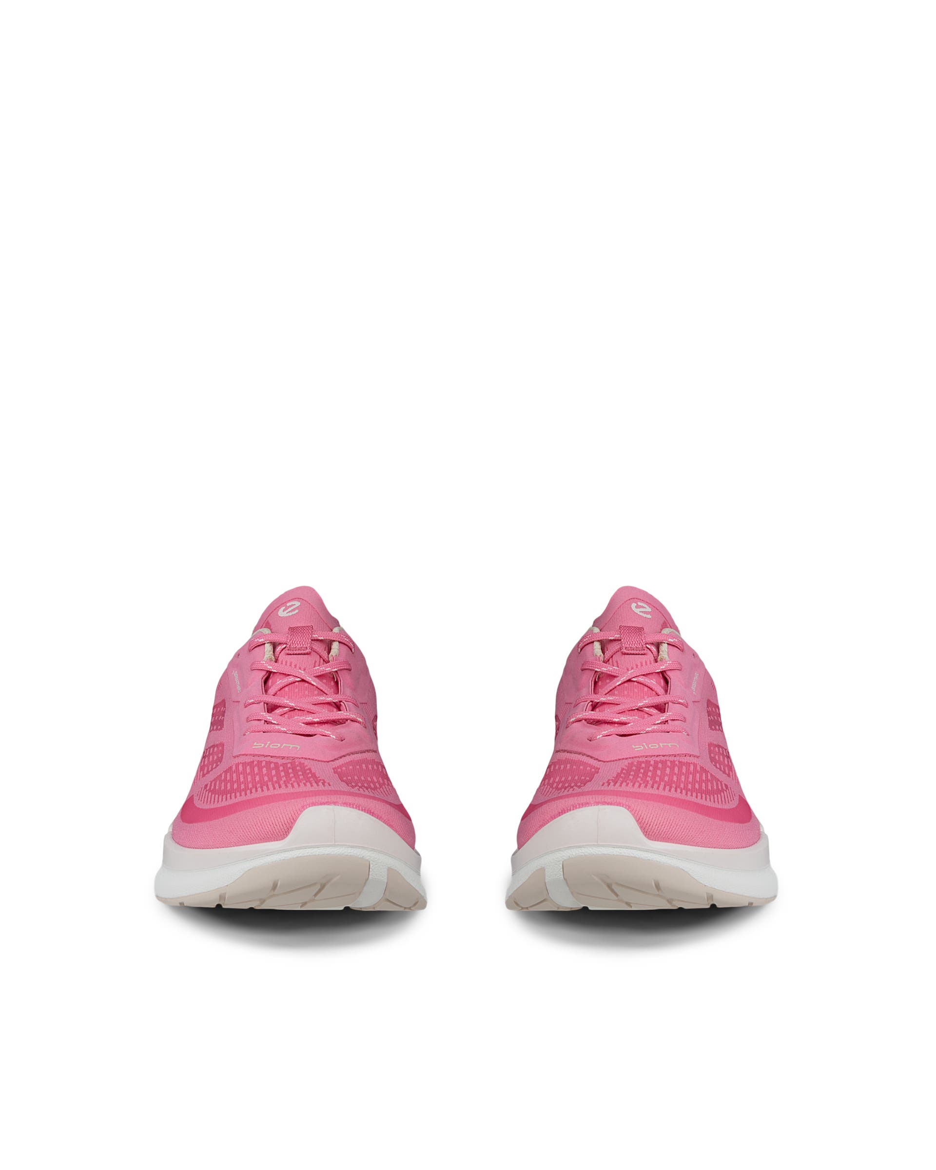 Women's ECCO® Biom 2.2 Textile Trainer - Pink - Front pair