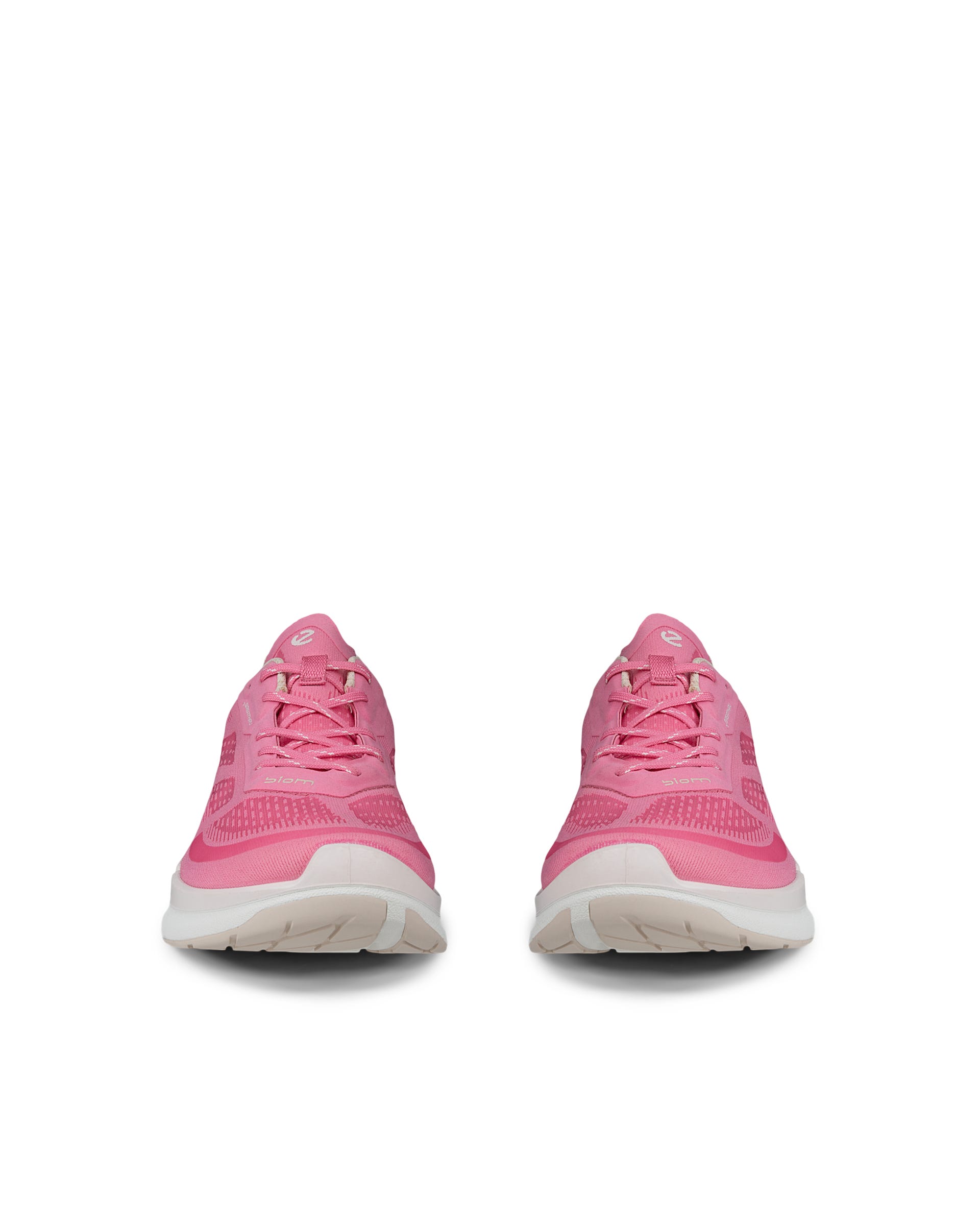 Women's ECCO® Biom 2.2 Textile Trainer - Pink - Front pair